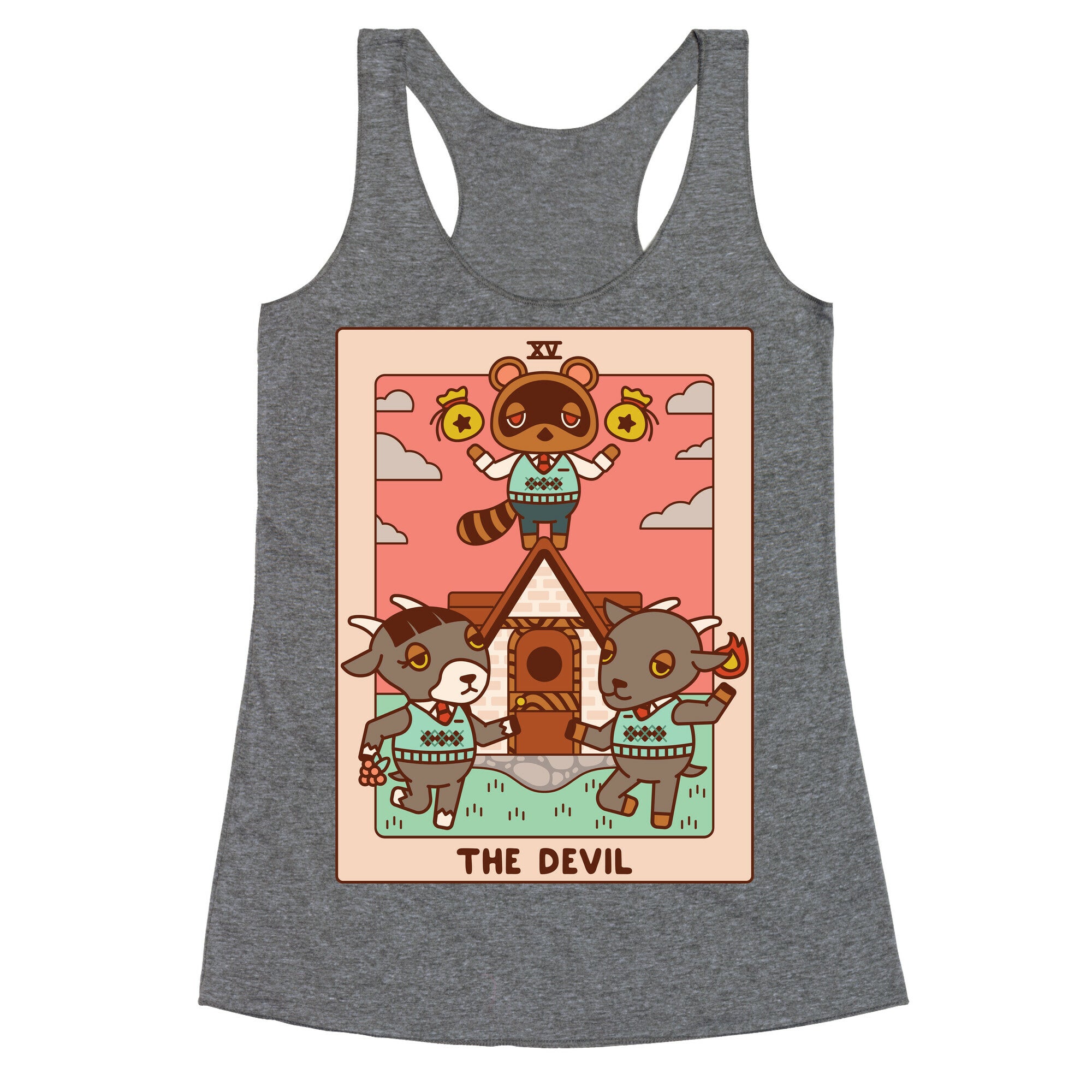 The Devil Tom Nook Racerback Tank