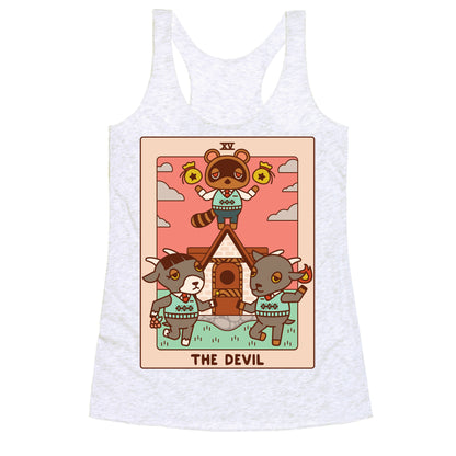 The Devil Tom Nook Racerback Tank