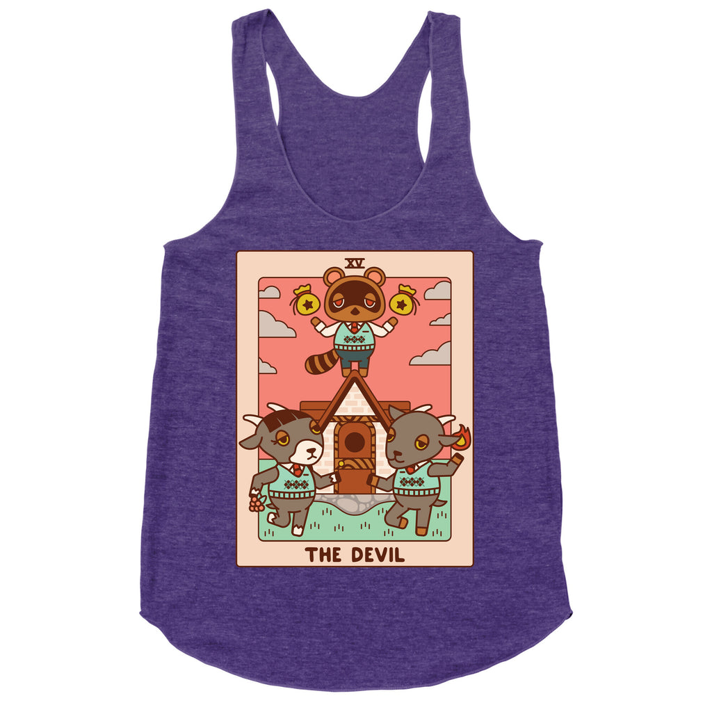 The Devil Tom Nook Racerback Tank