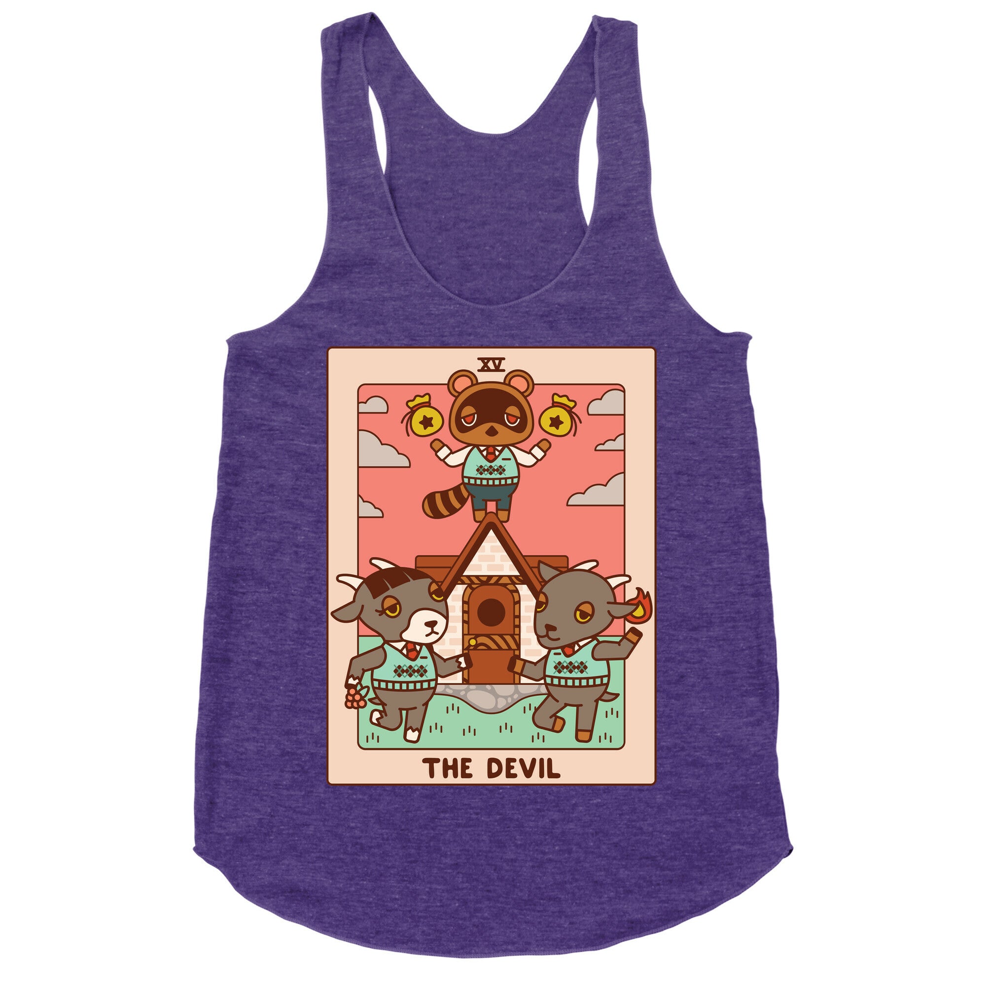 The Devil Tom Nook Racerback Tank