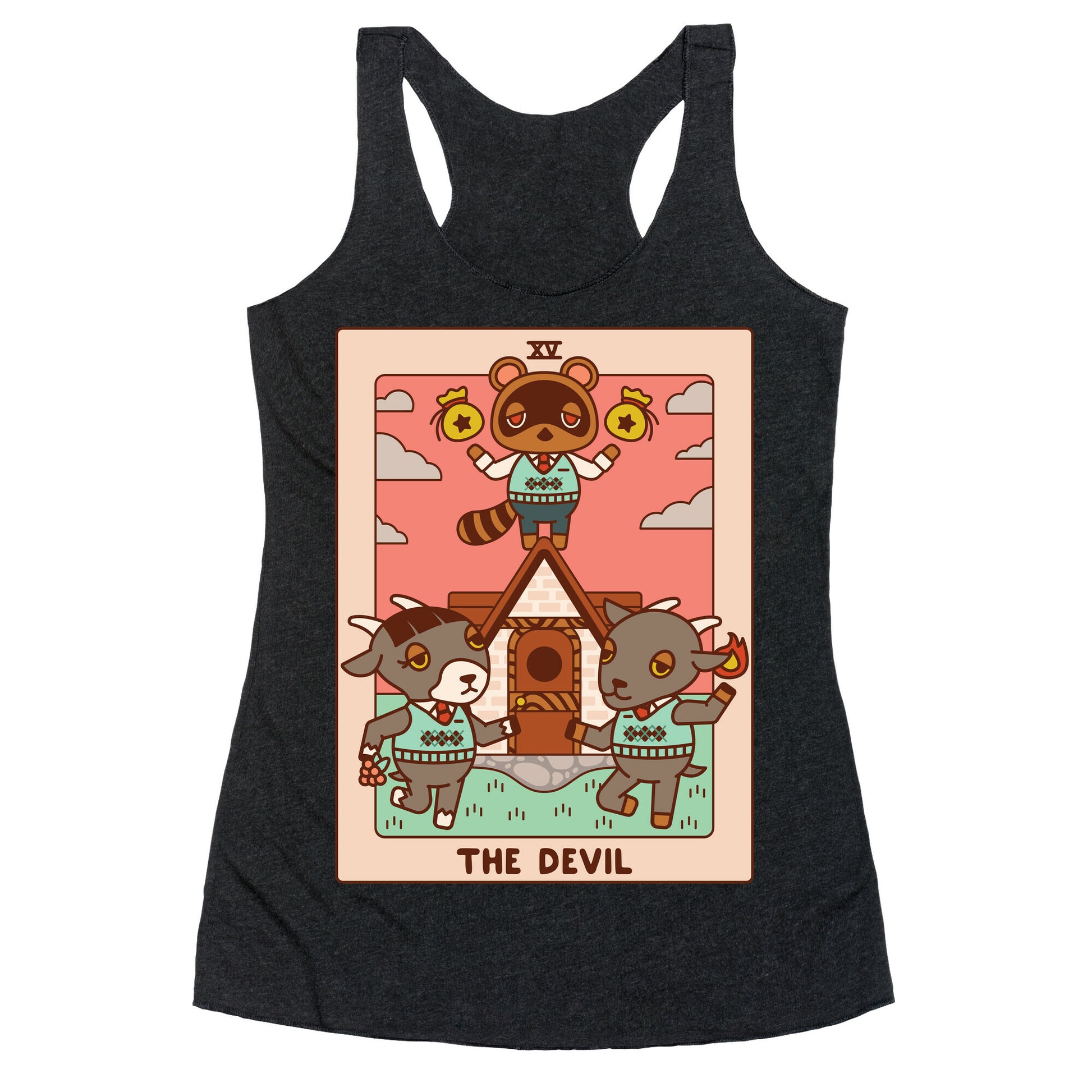 The Devil Tom Nook Racerback Tank