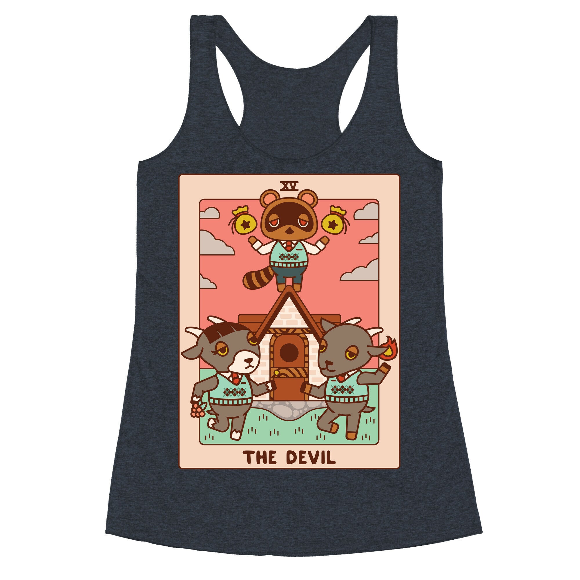 The Devil Tom Nook Racerback Tank