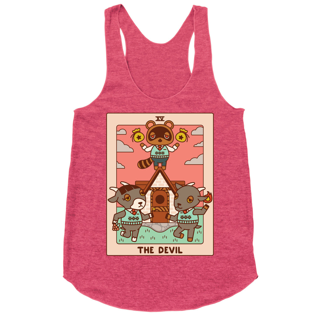 The Devil Tom Nook Racerback Tank