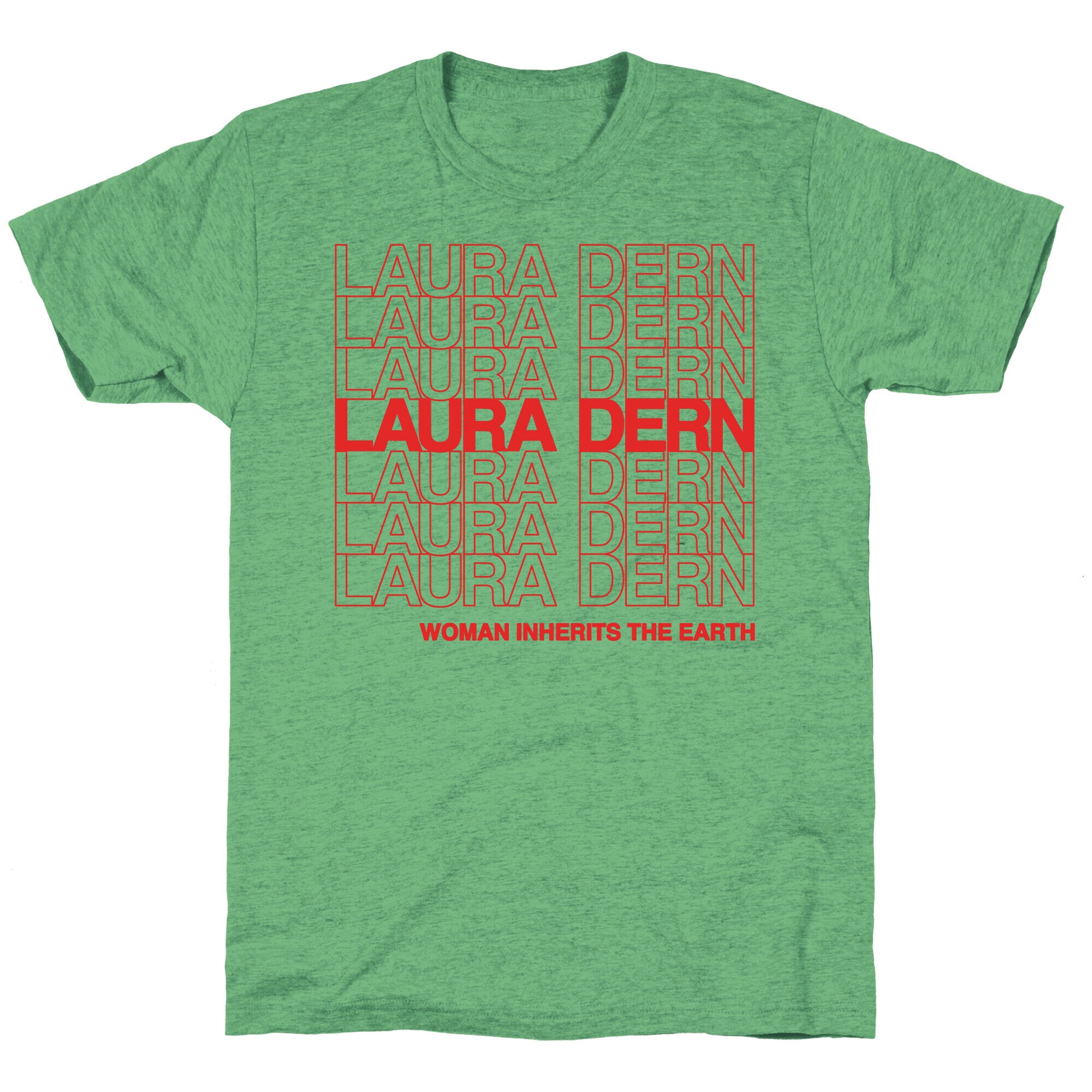 Laura Dern Thank You Bag Parody Unisex Triblend Tee