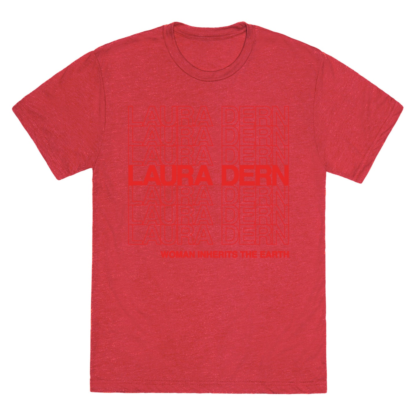 Laura Dern Thank You Bag Parody Unisex Triblend Tee