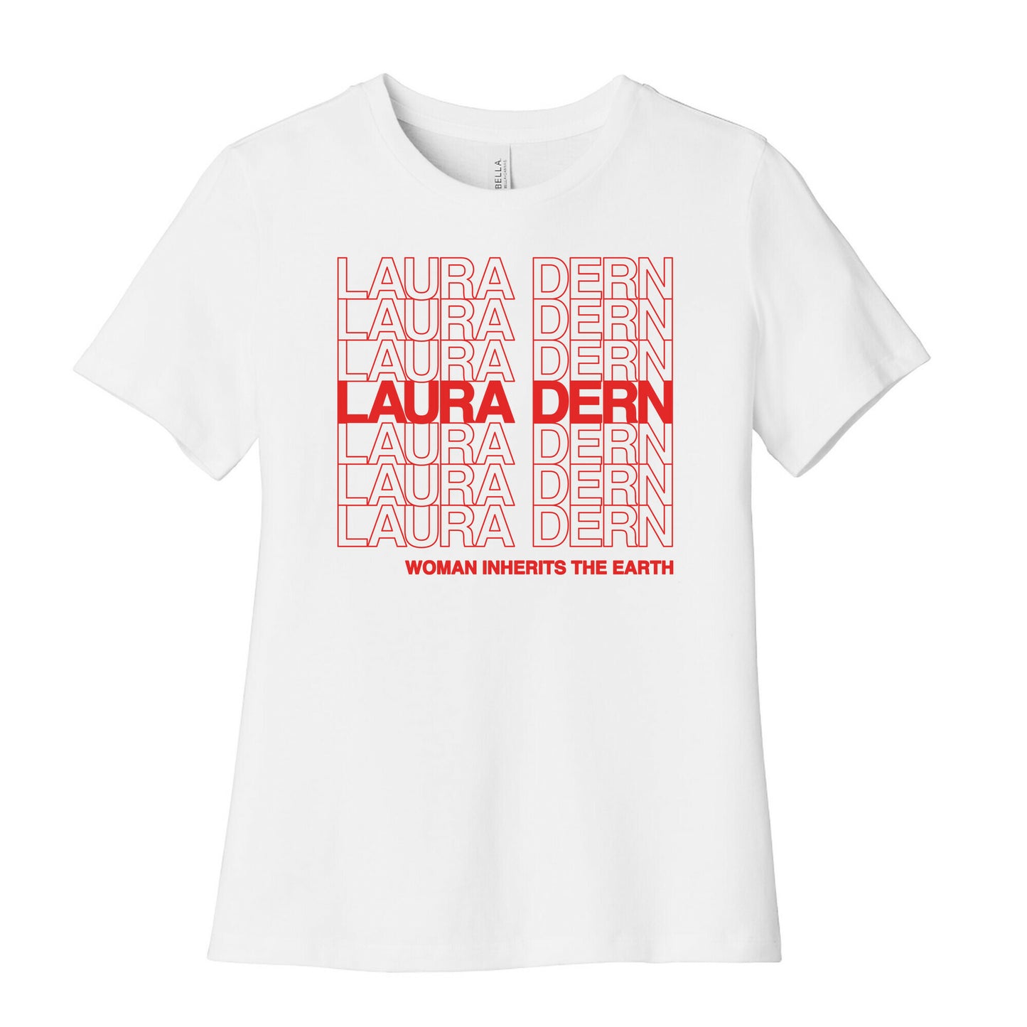 Laura Dern Thank You Bag Parody Women's Cotton Tee