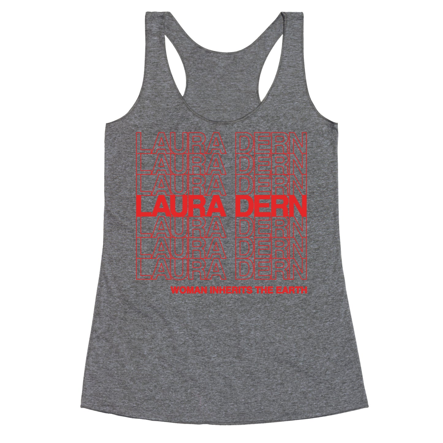 Laura Dern Thank You Bag Parody Racerback Tank