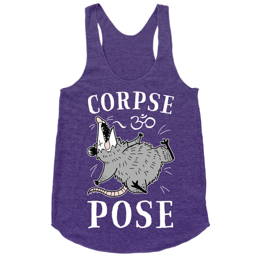 Corpse Pose Racerback Tank