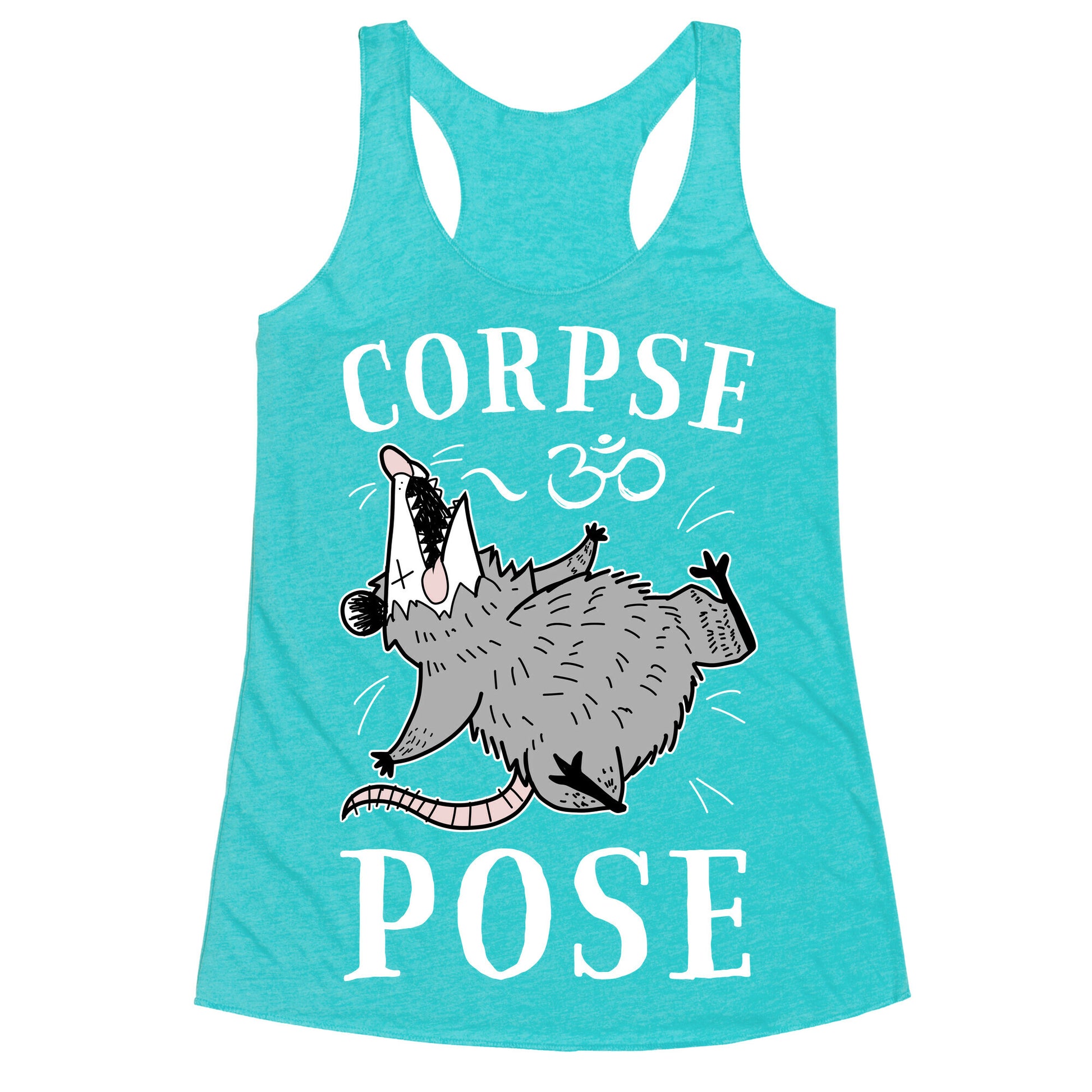 Corpse Pose Racerback Tank