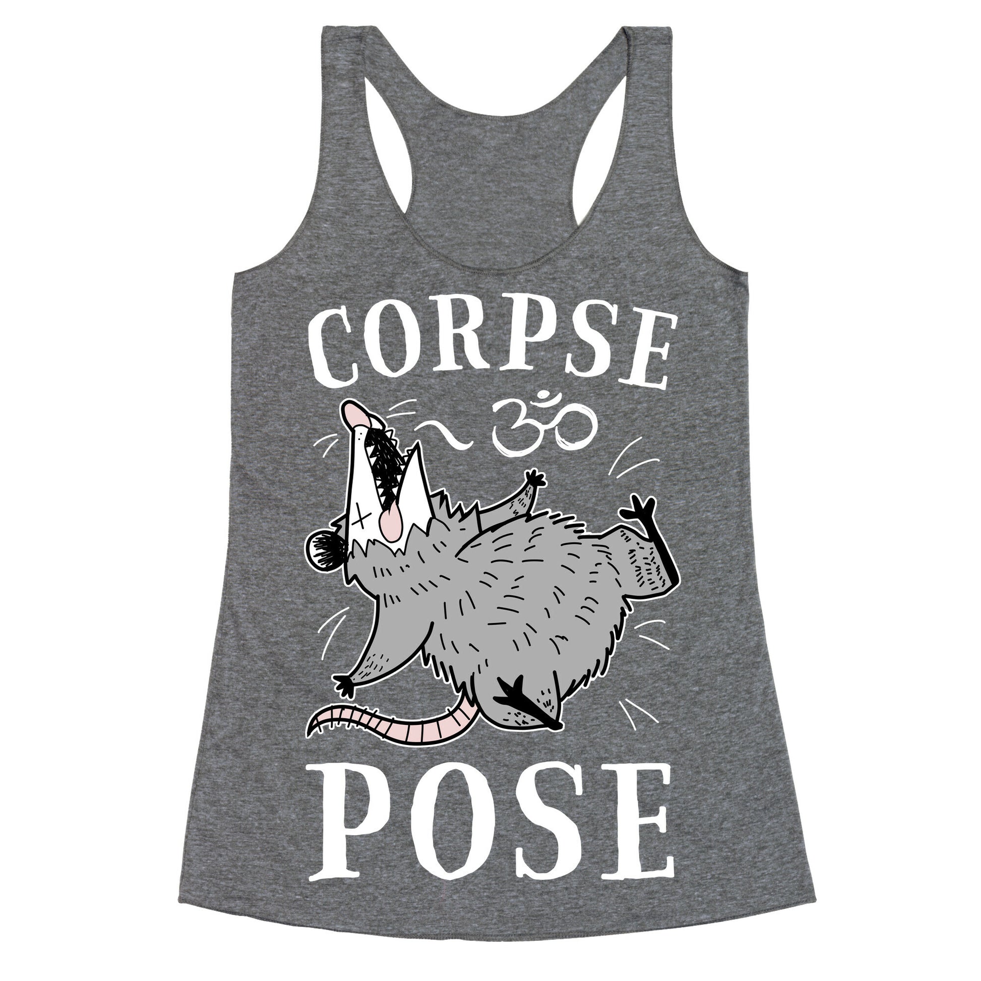 Corpse Pose Racerback Tank