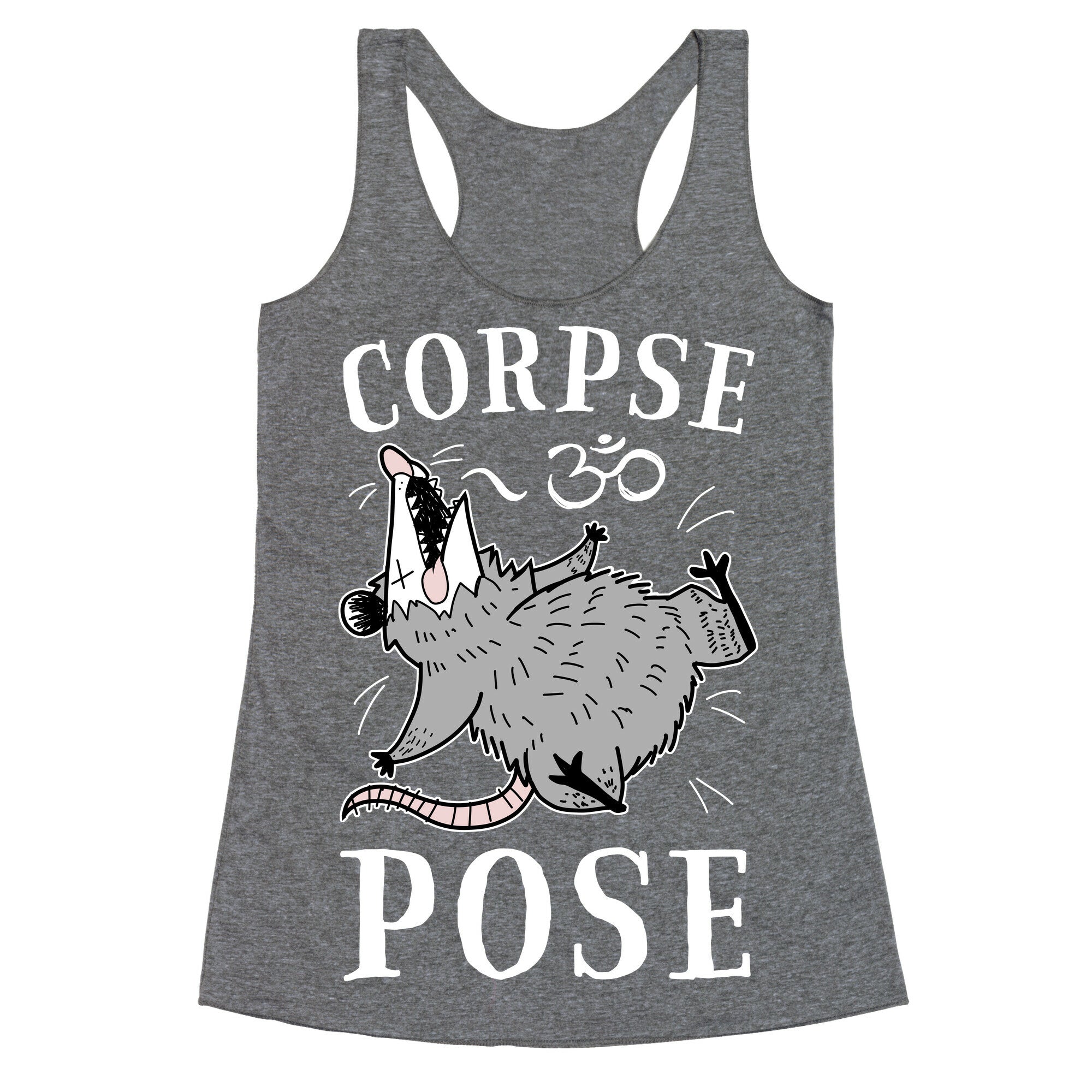 Corpse Pose Racerback Tank