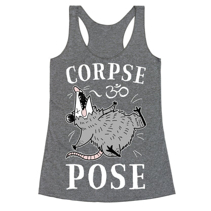 Corpse Pose Racerback Tank