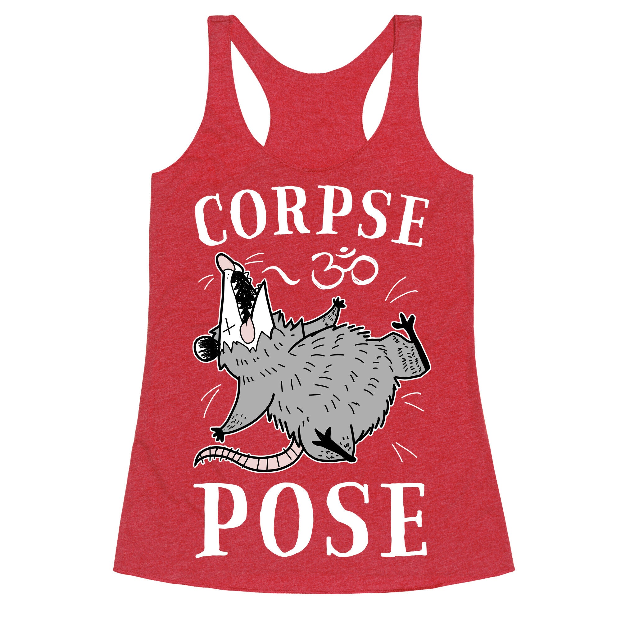 Corpse Pose Racerback Tank