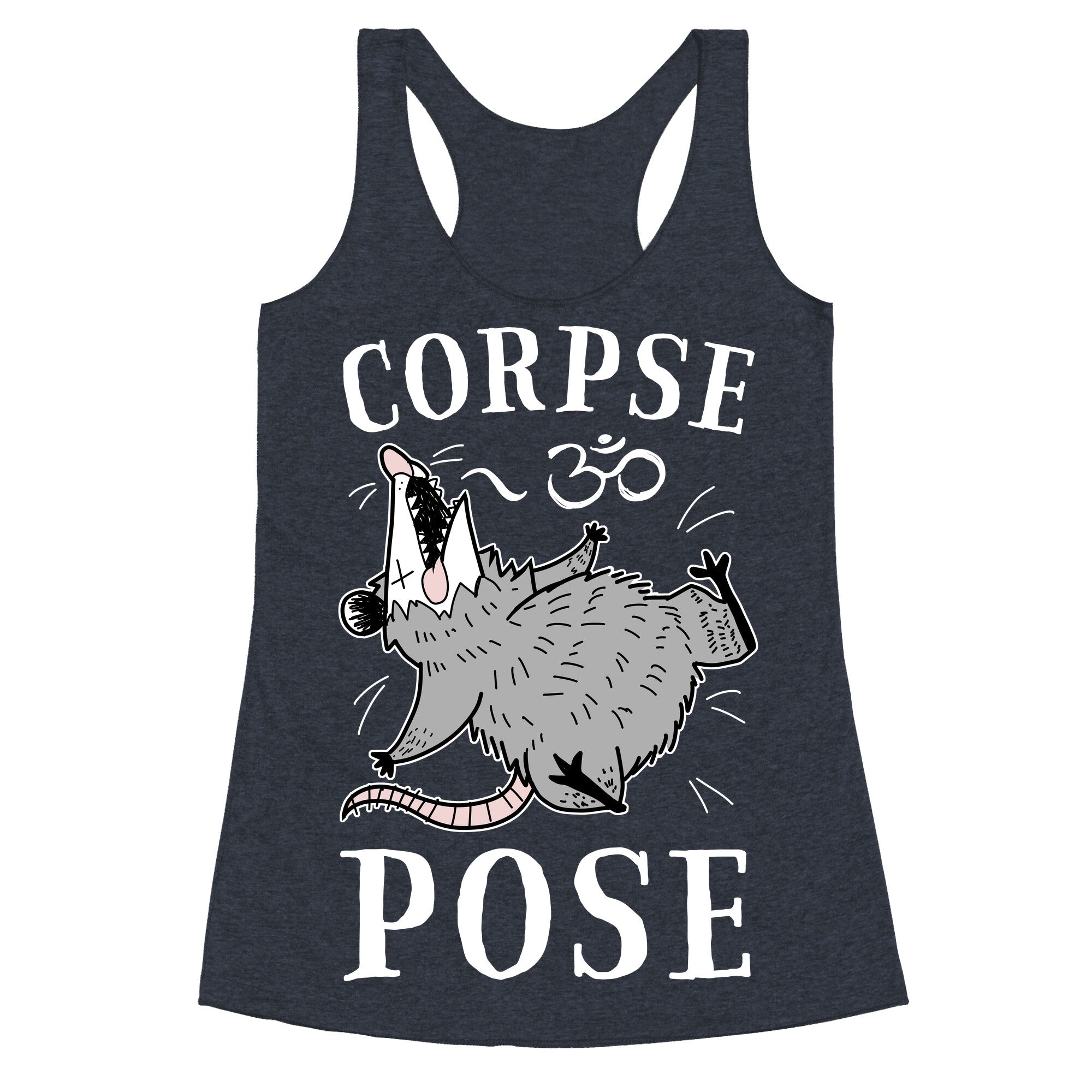 Corpse Pose Racerback Tank