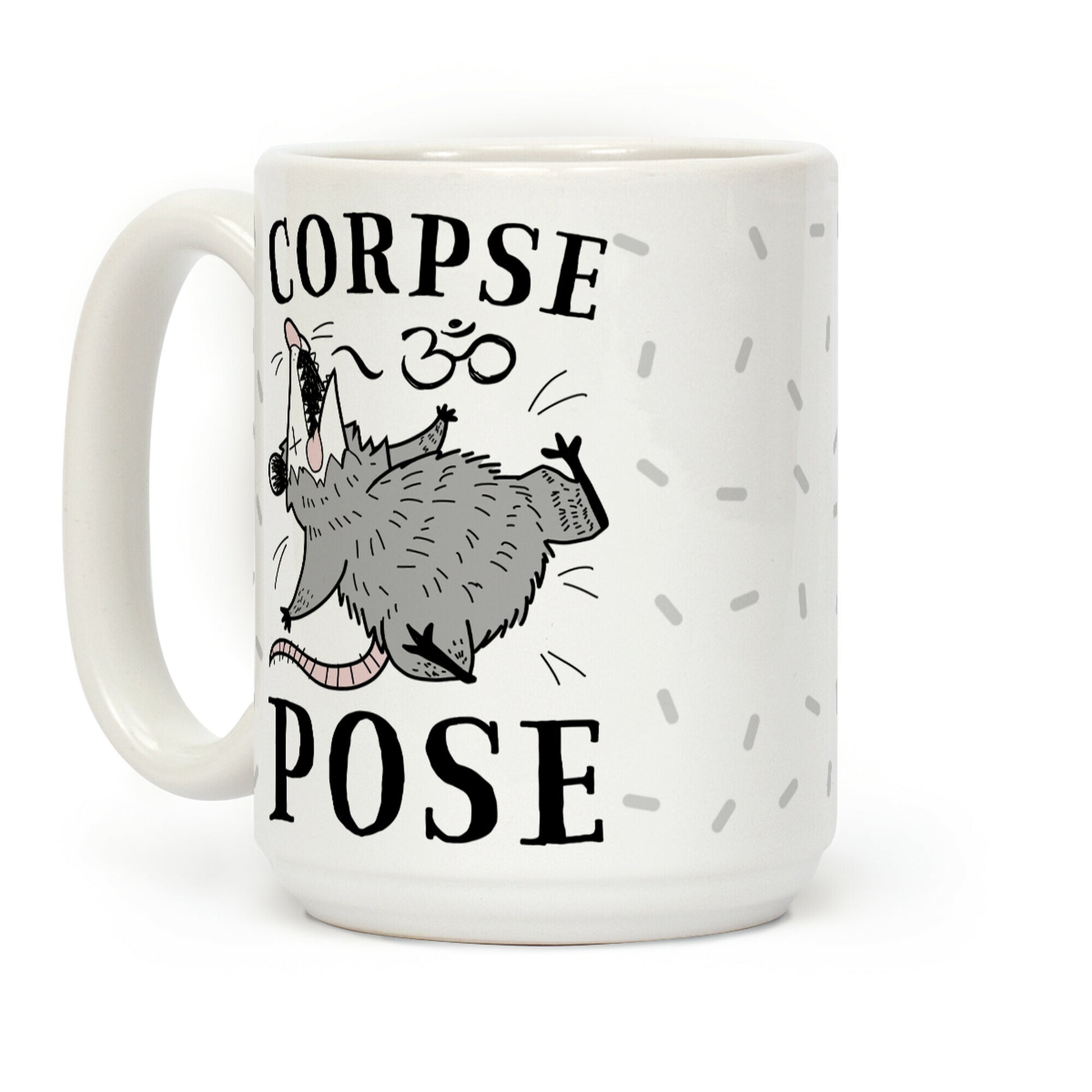 Corpse Pose Coffee Mug