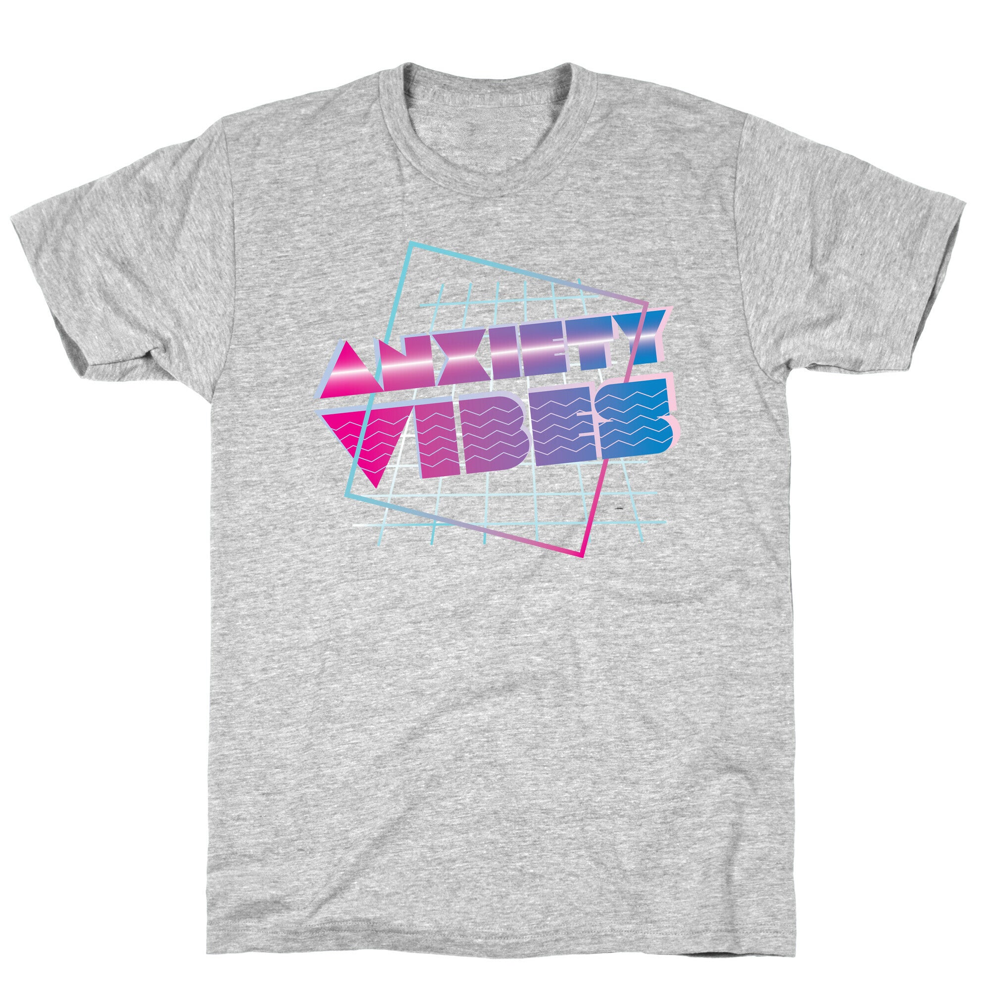 Anxiety Vibes Vaporwave T-Shirt