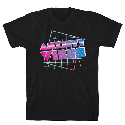 Anxiety Vibes Vaporwave T-Shirt