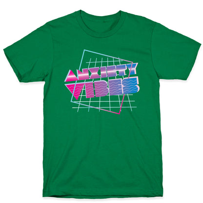Anxiety Vibes Vaporwave T-Shirt