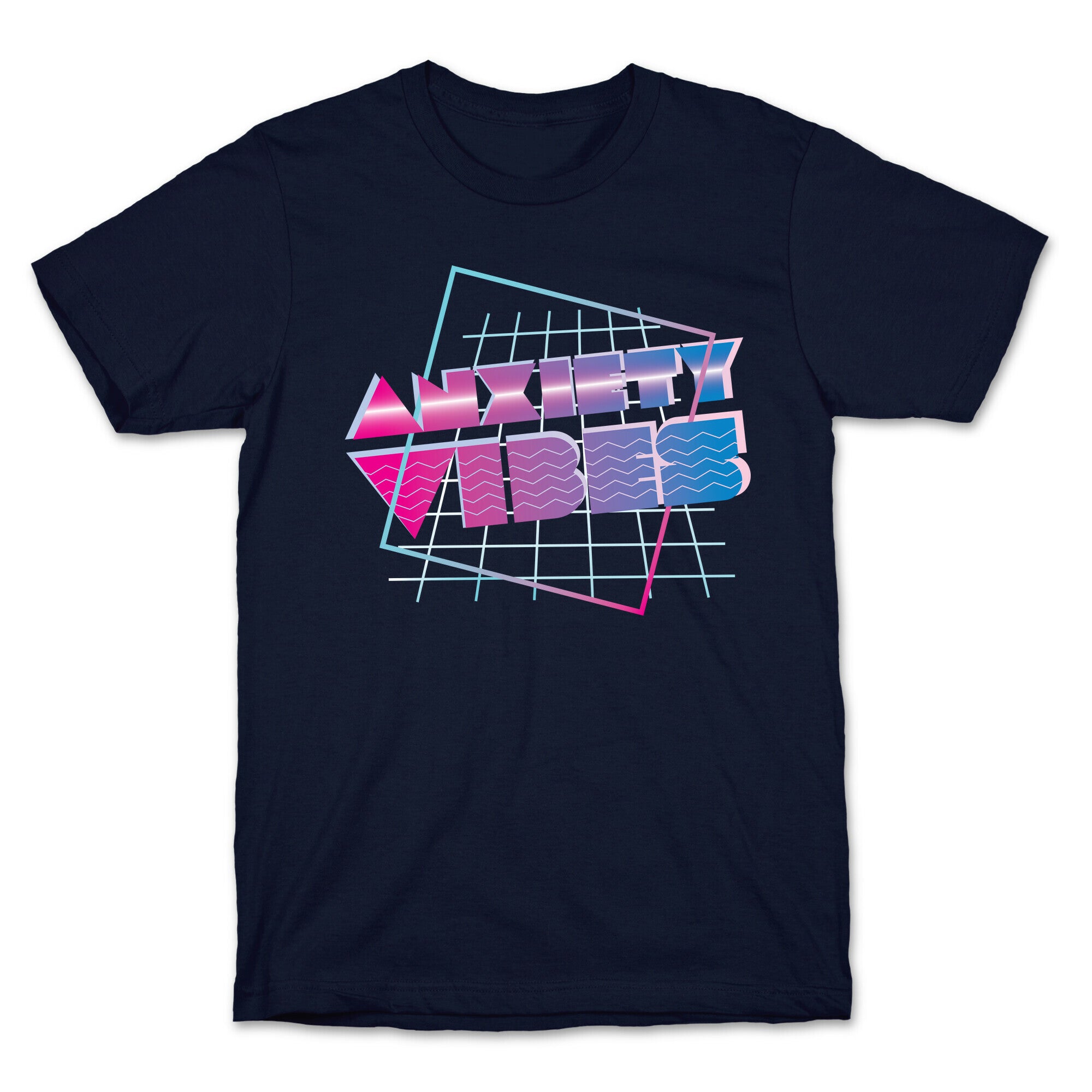 Anxiety Vibes Vaporwave T-Shirt