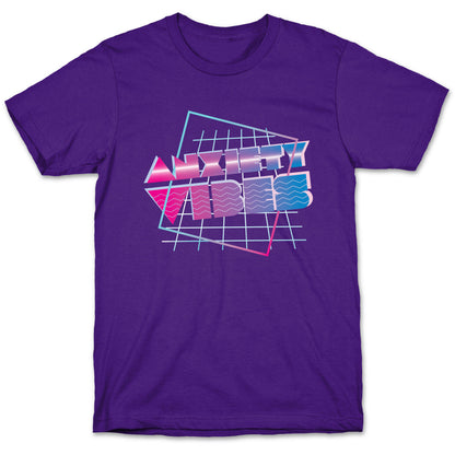 Anxiety Vibes Vaporwave T-Shirt