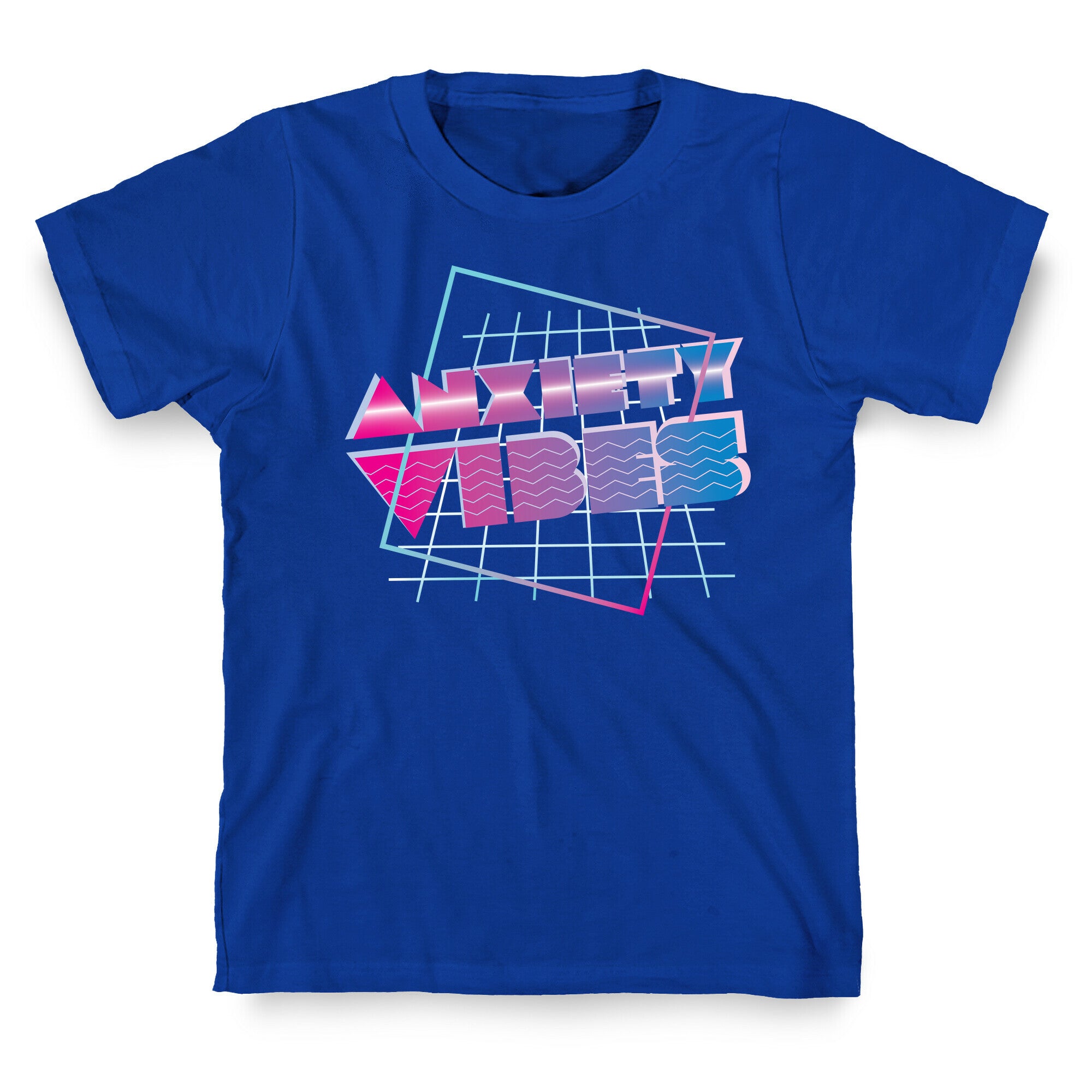 Anxiety Vibes Vaporwave T-Shirt