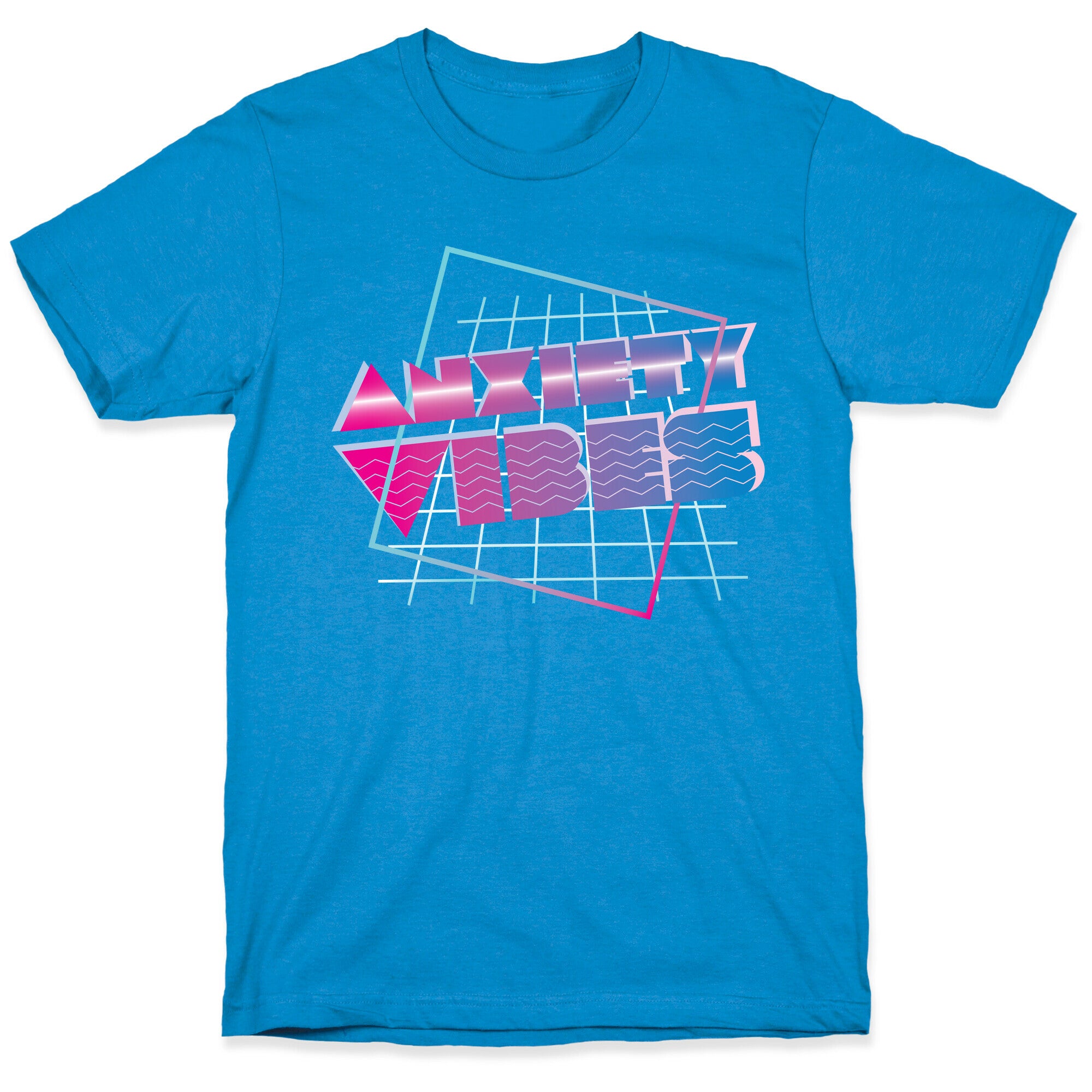 Anxiety Vibes Vaporwave T-Shirt