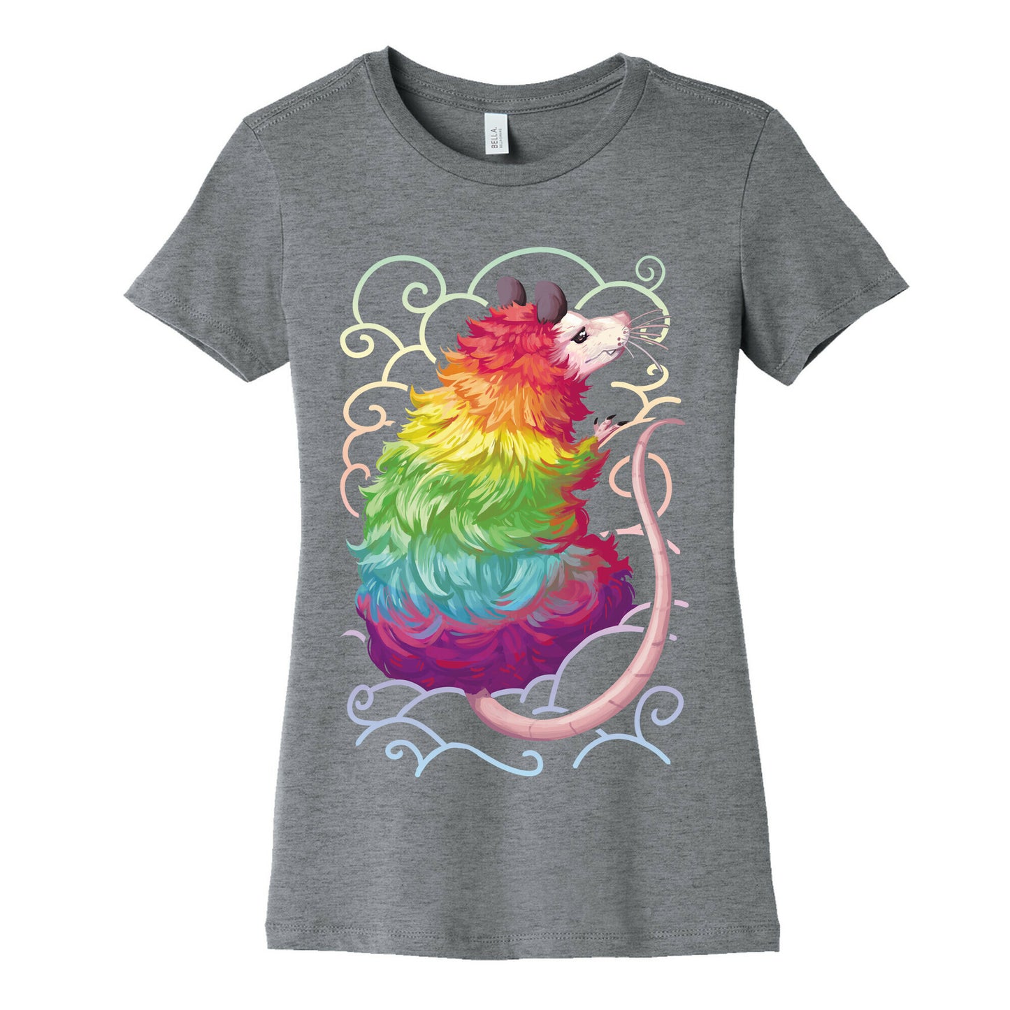 Rainbow Possum Women's Cotton Tee