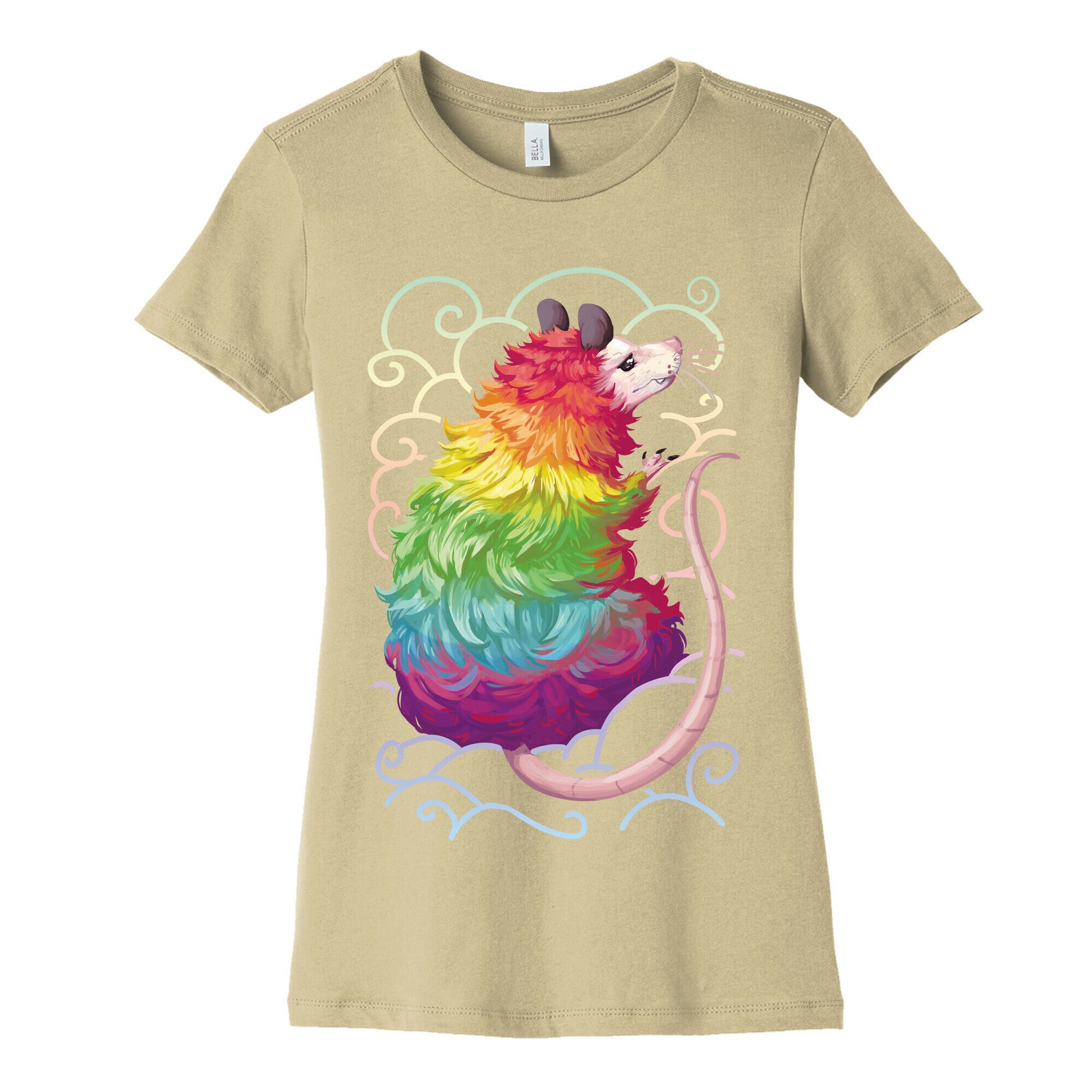 Rainbow Possum Women's Cotton Tee