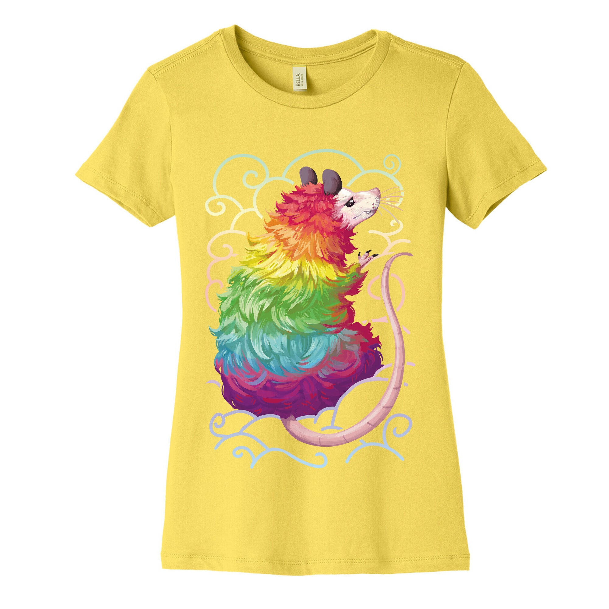 Rainbow Possum Women's Cotton Tee