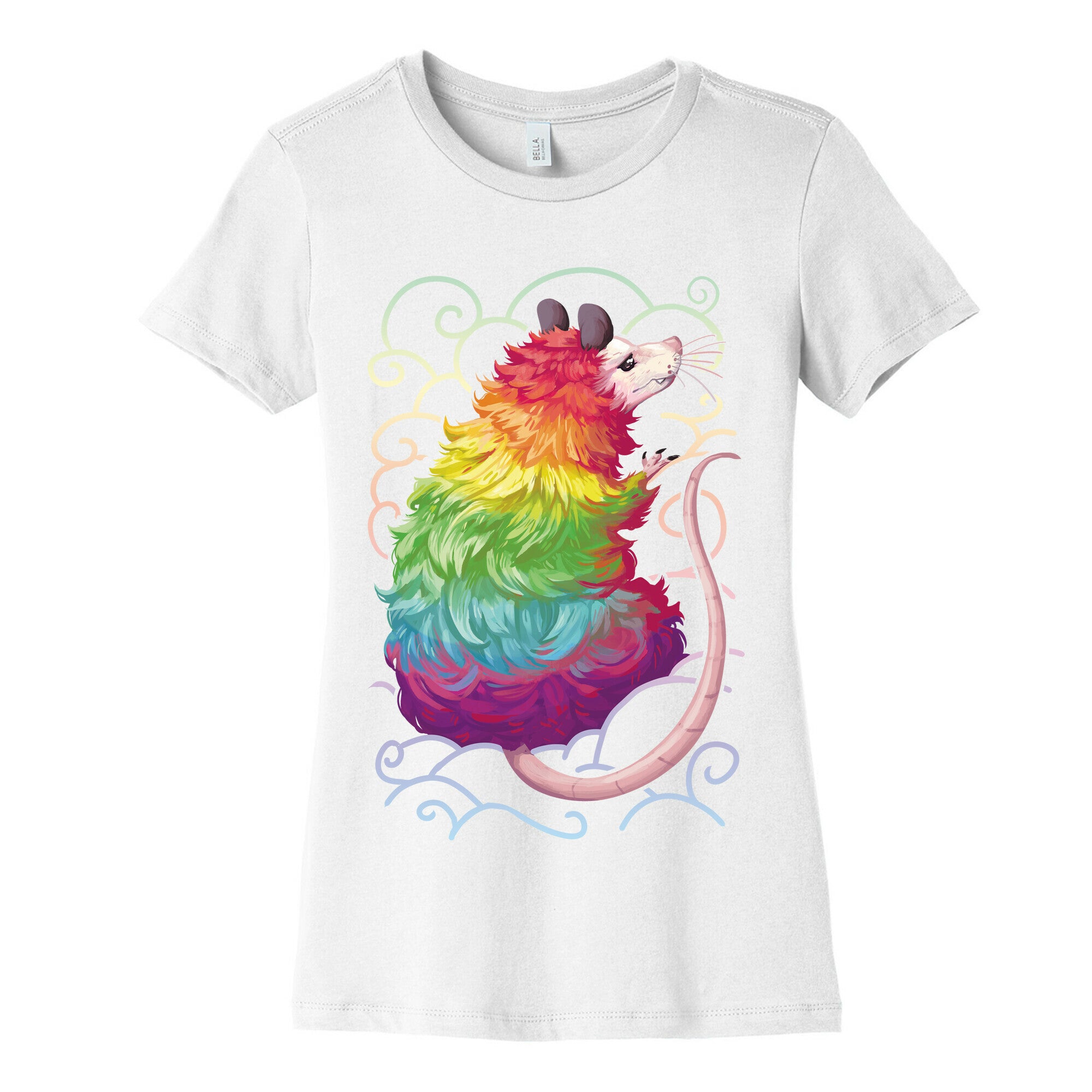 Rainbow Possum Women's Cotton Tee