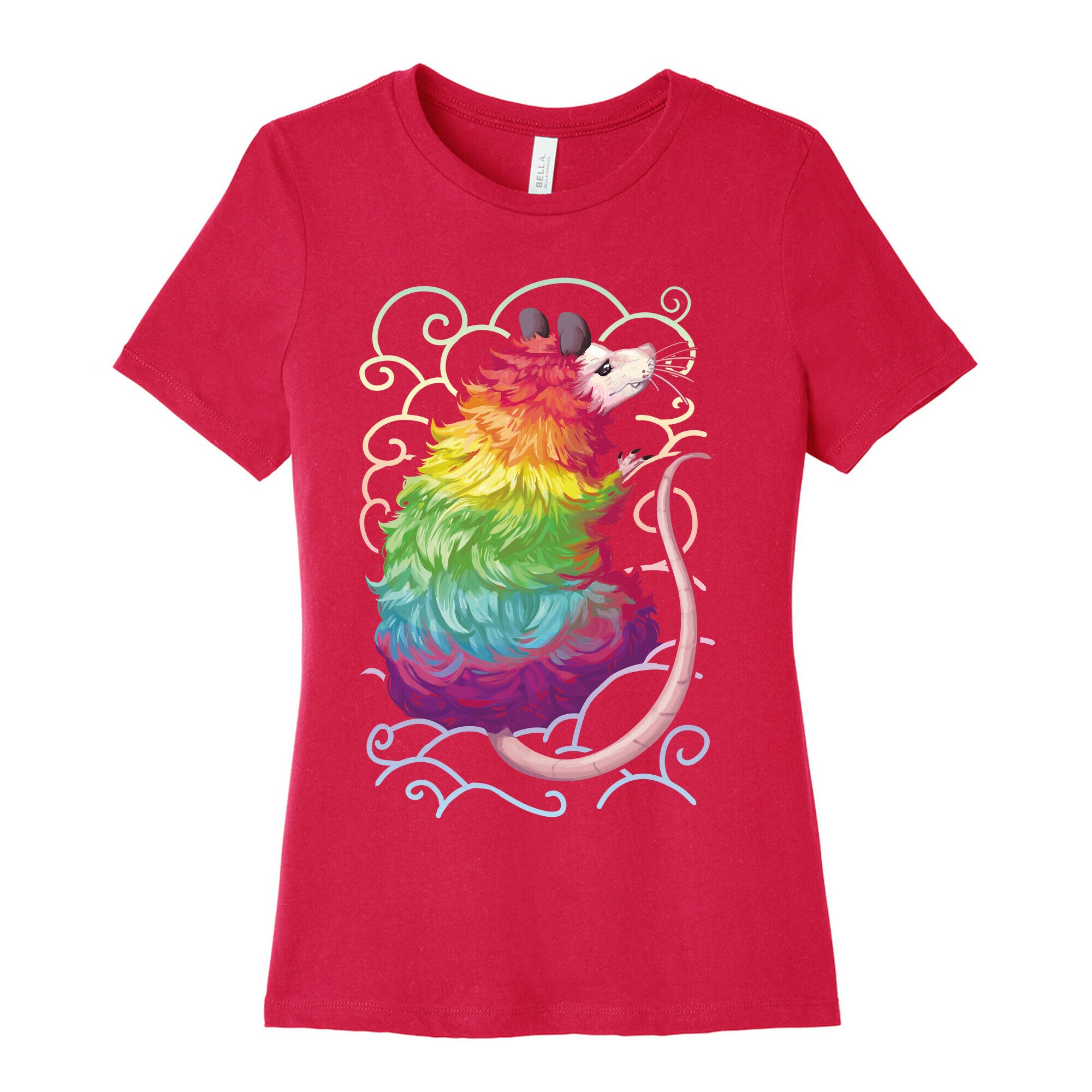 Rainbow Possum Women's Cotton Tee