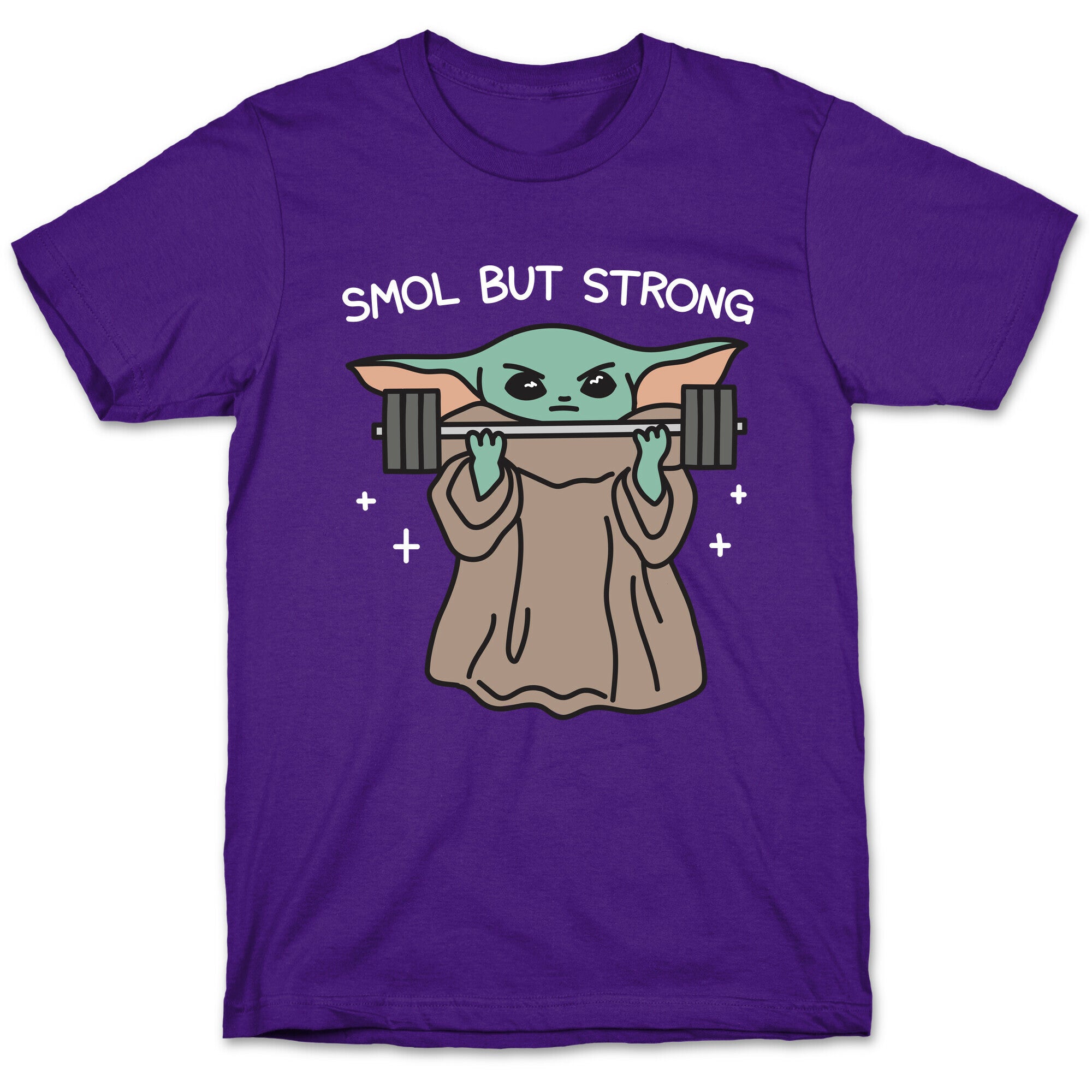 Smol But Strong Baby Yoda T-Shirt