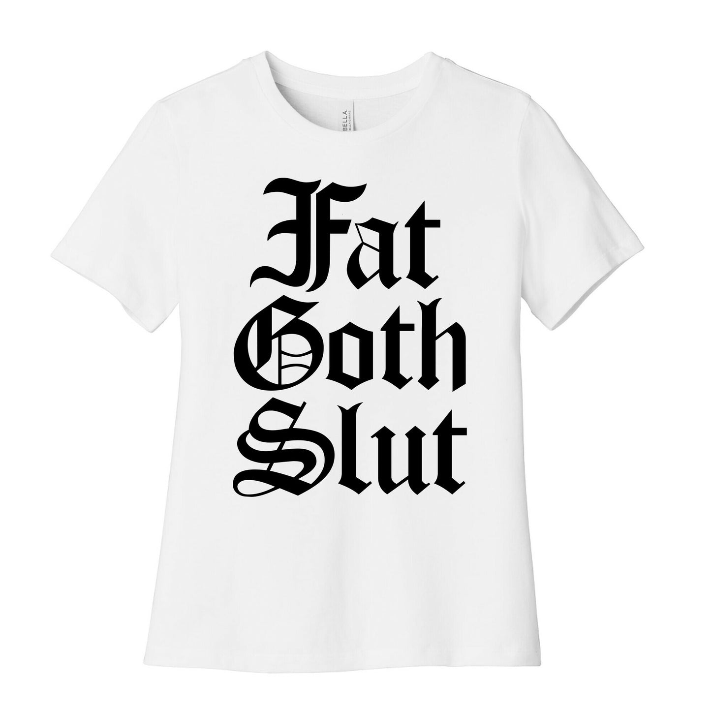 Fat Goth Slut Women's Cotton Tee