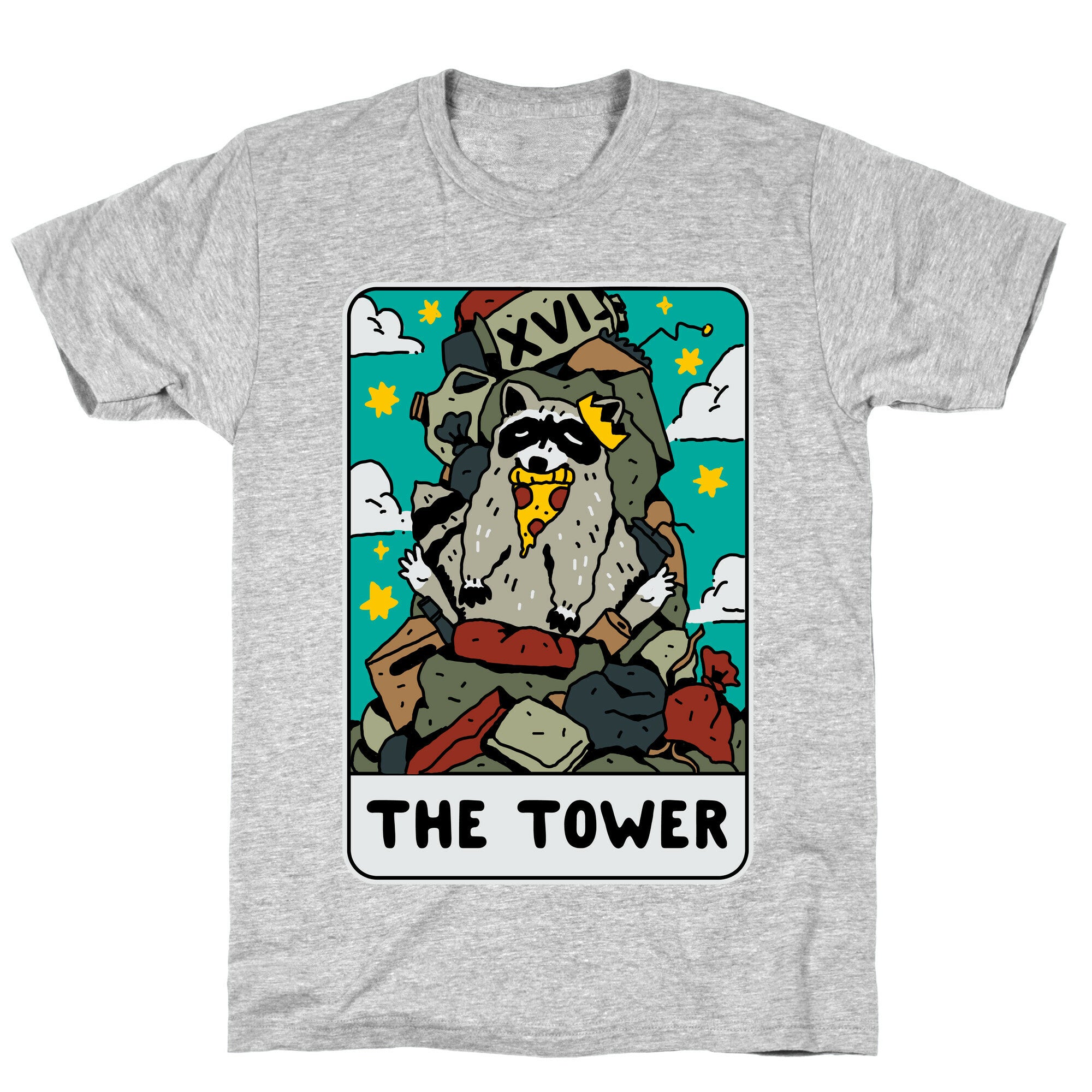 The Garbage Tower Tarot T-Shirt