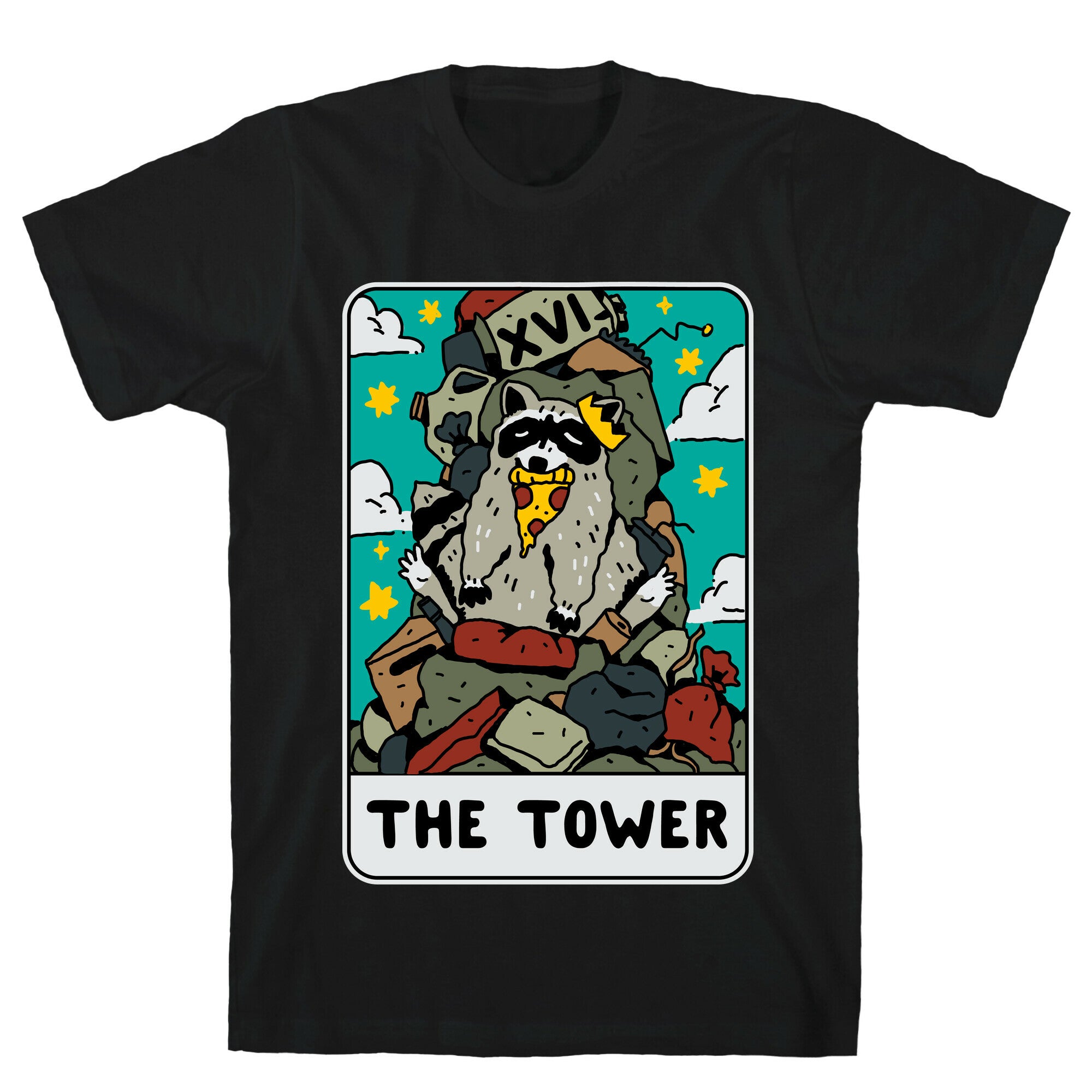 The Garbage Tower Tarot T-Shirt