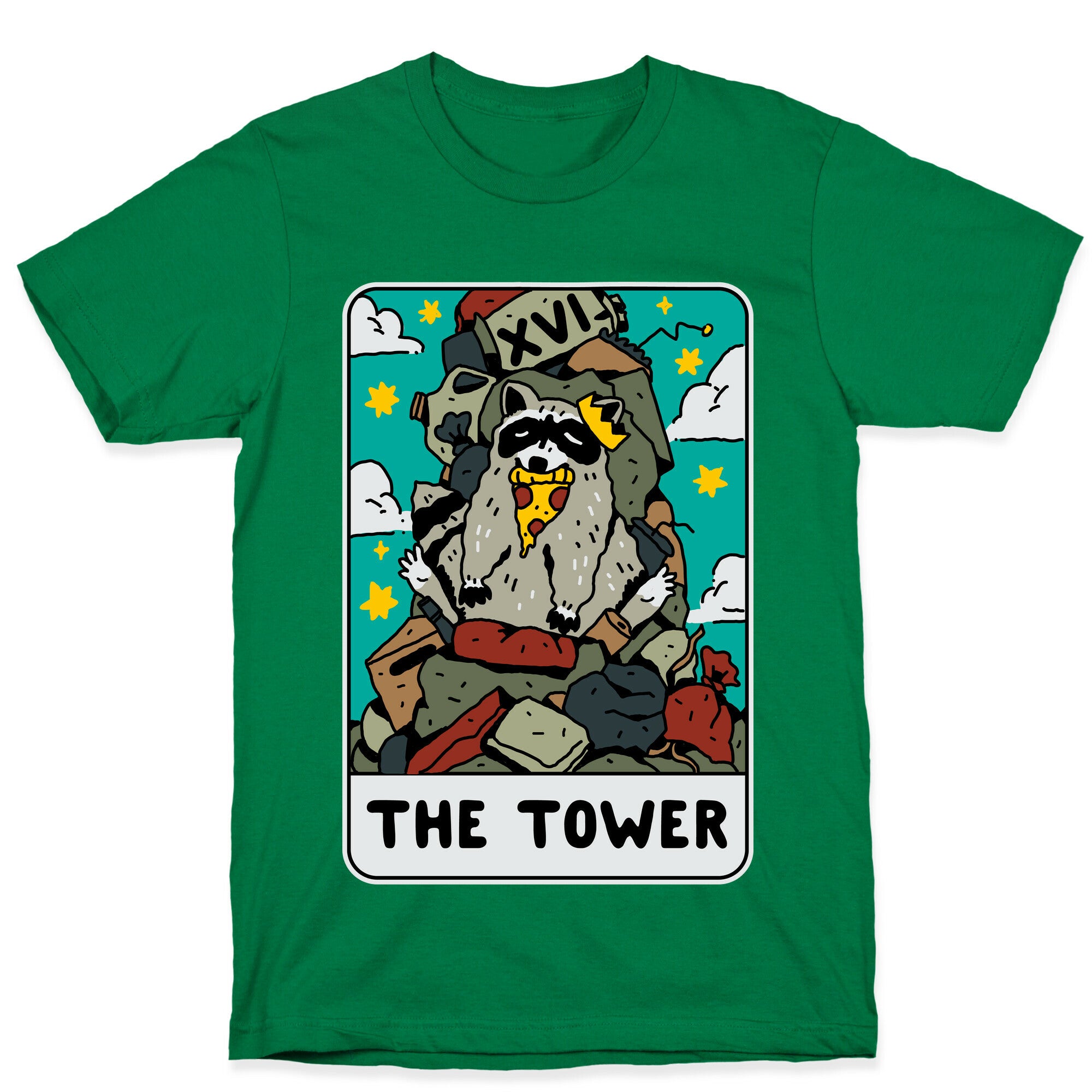 The Garbage Tower Tarot T-Shirt