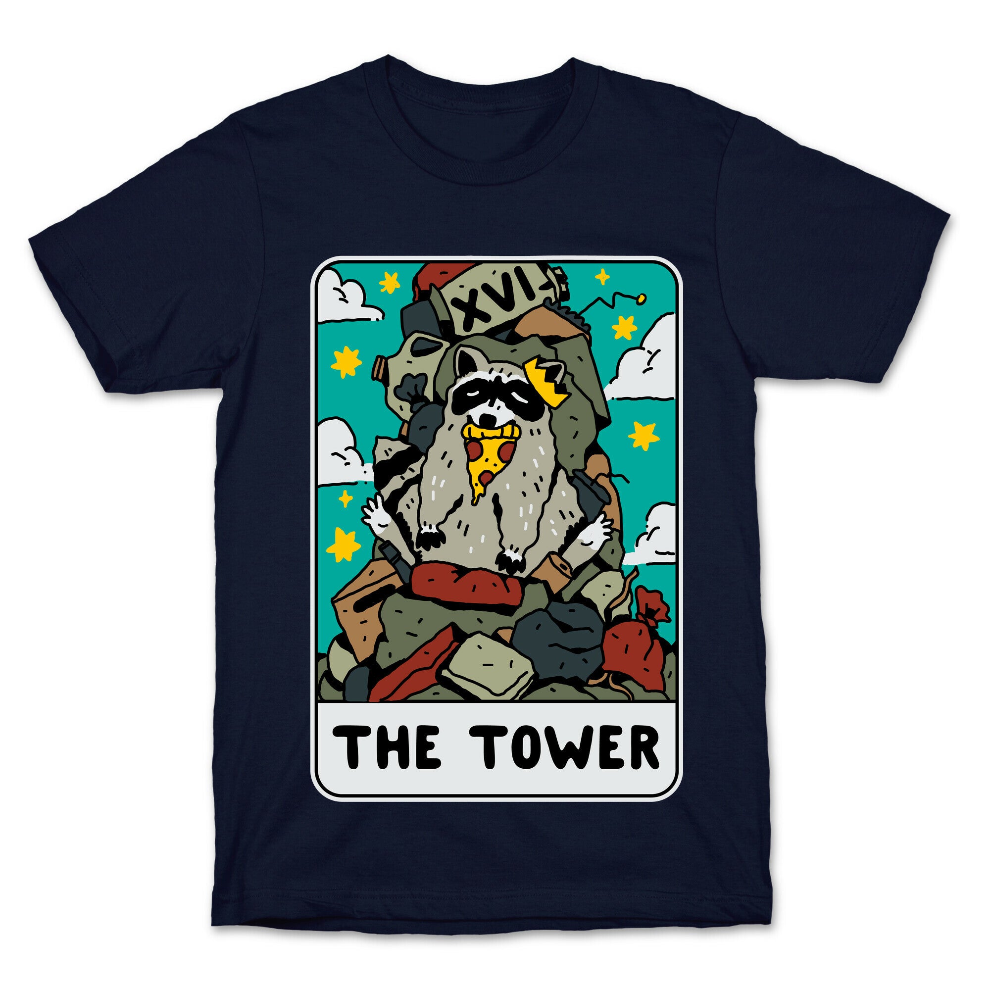 The Garbage Tower Tarot T-Shirt