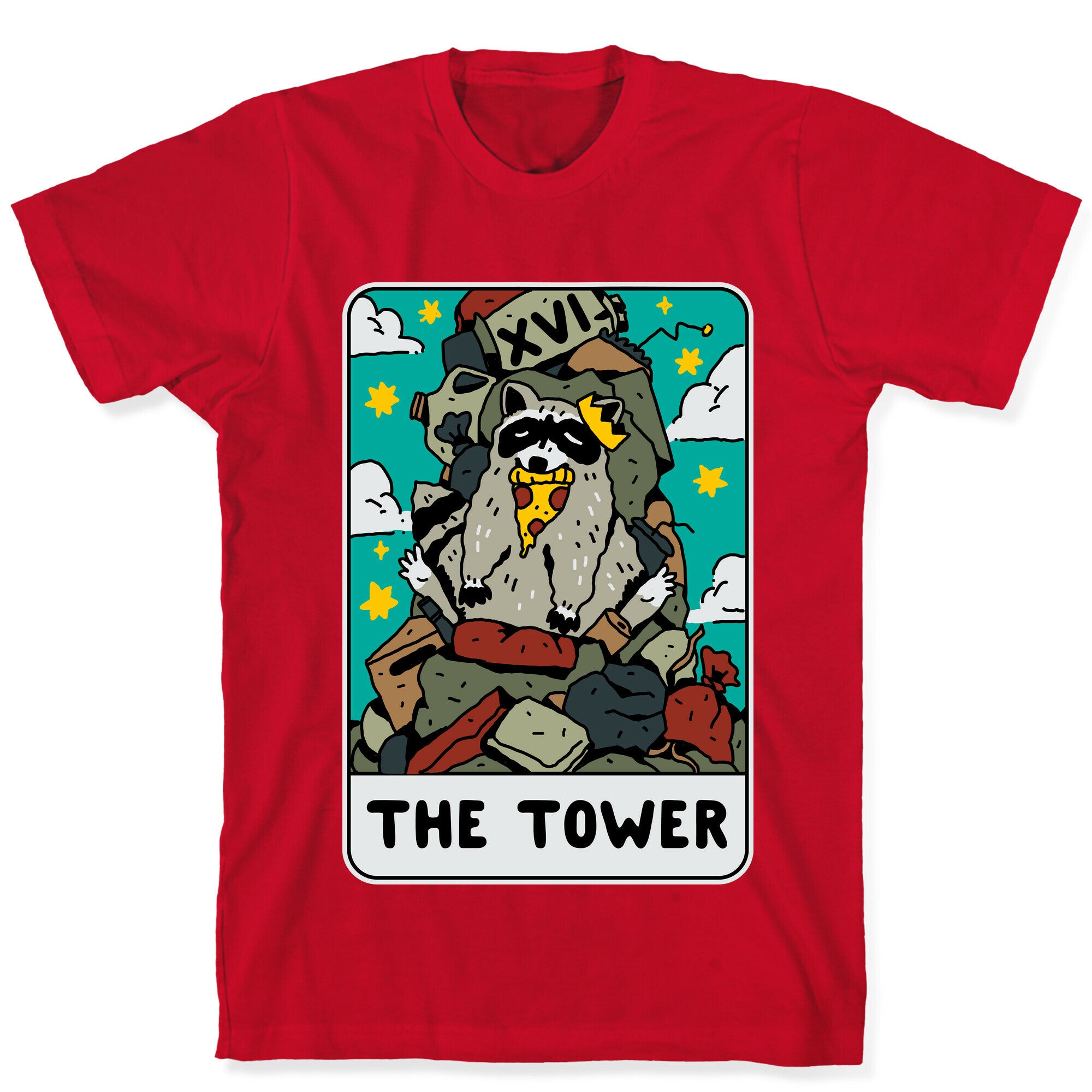 The Garbage Tower Tarot T-Shirt
