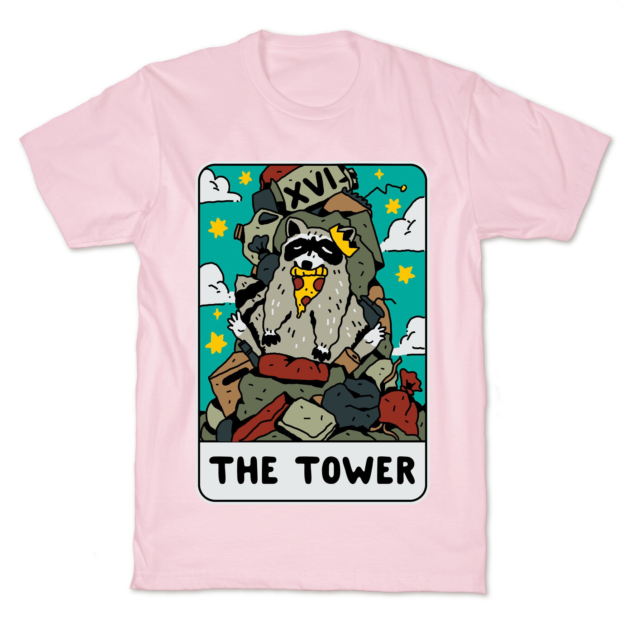 The Garbage Tower Tarot T-Shirt