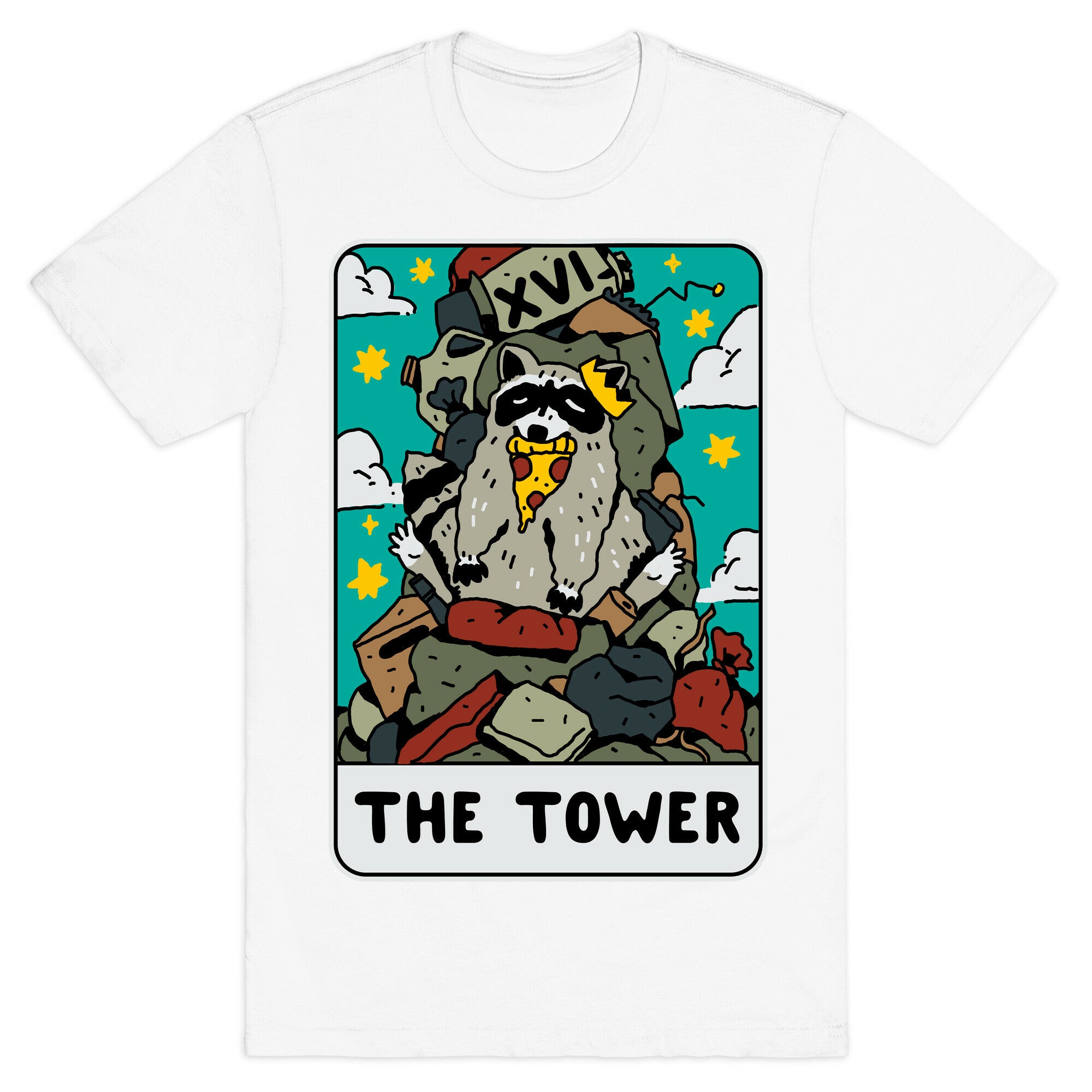 The Garbage Tower Tarot T-Shirt