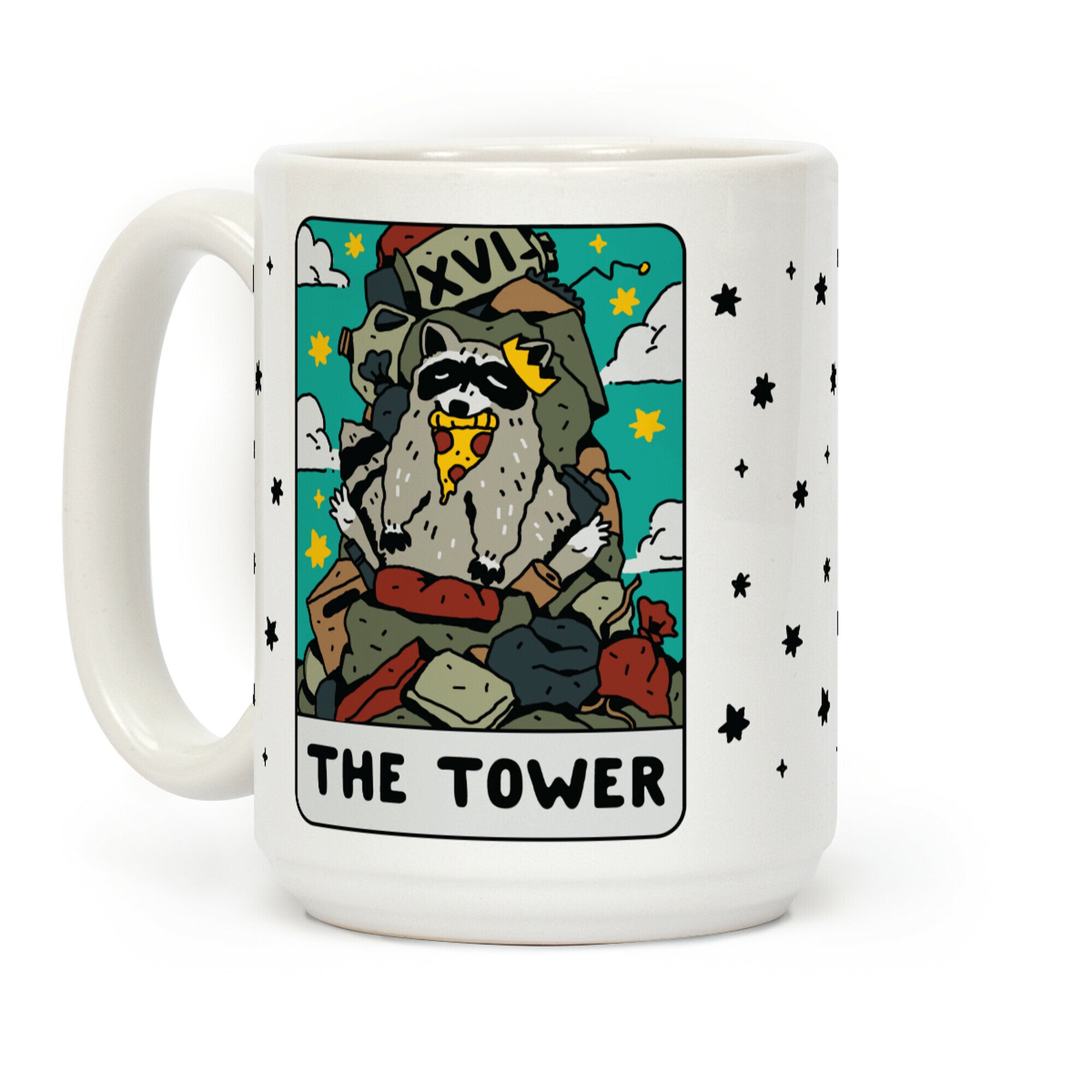 The Garbage Tower Tarot Coffee Mug