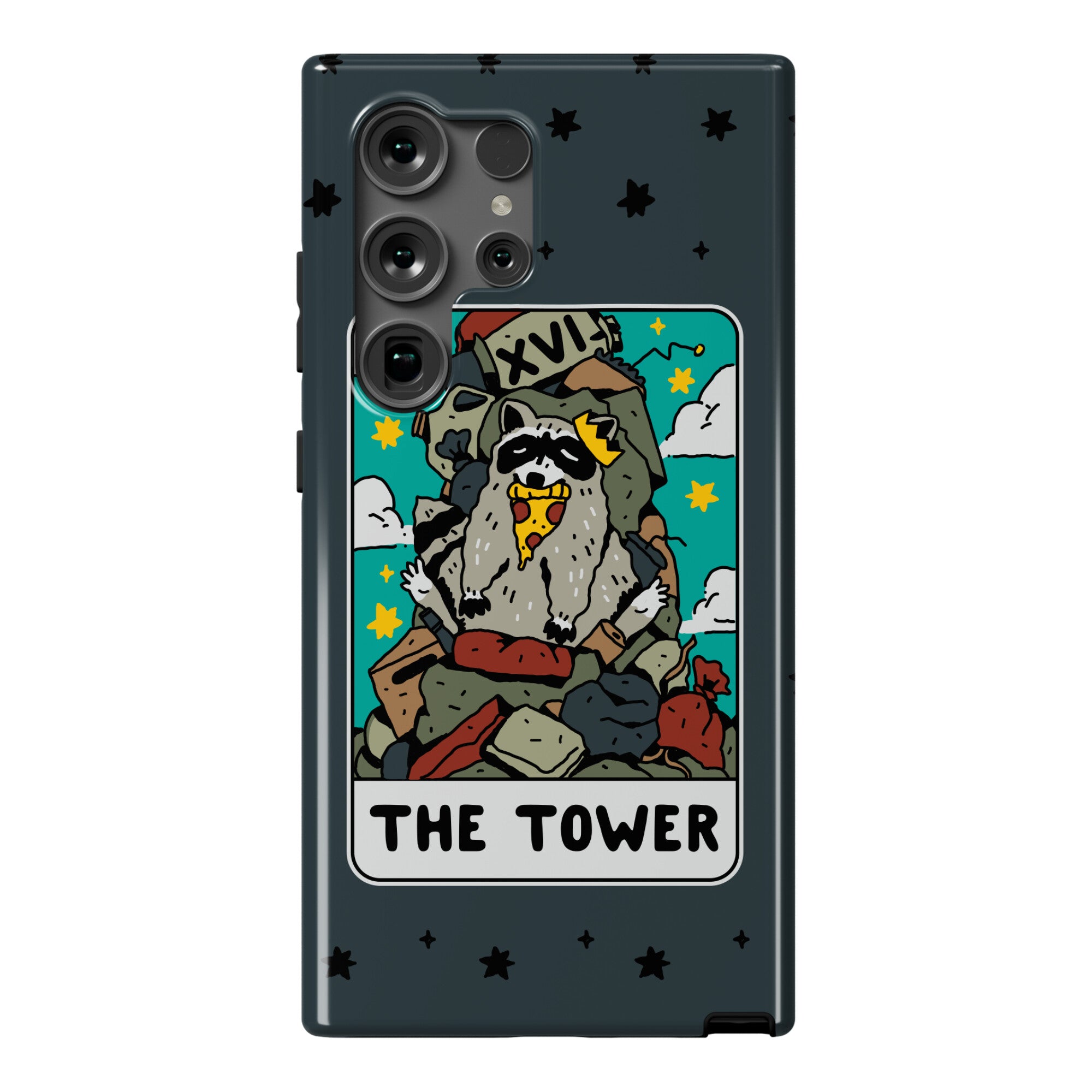 The Garbage Tower Tarot Phone Case
