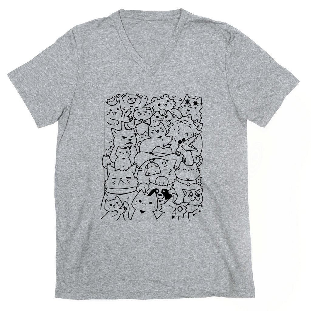 CATS CATS CATS! V-Neck