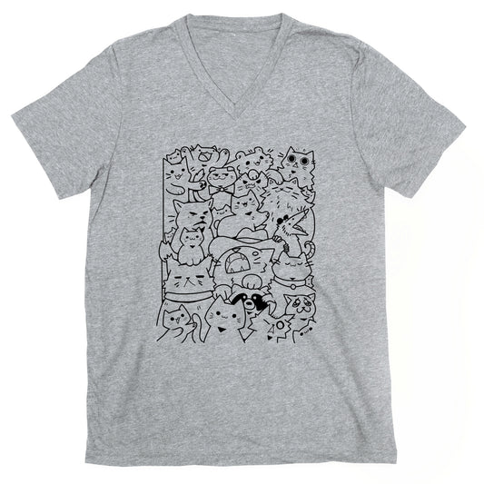 CATS CATS CATS! V-Neck