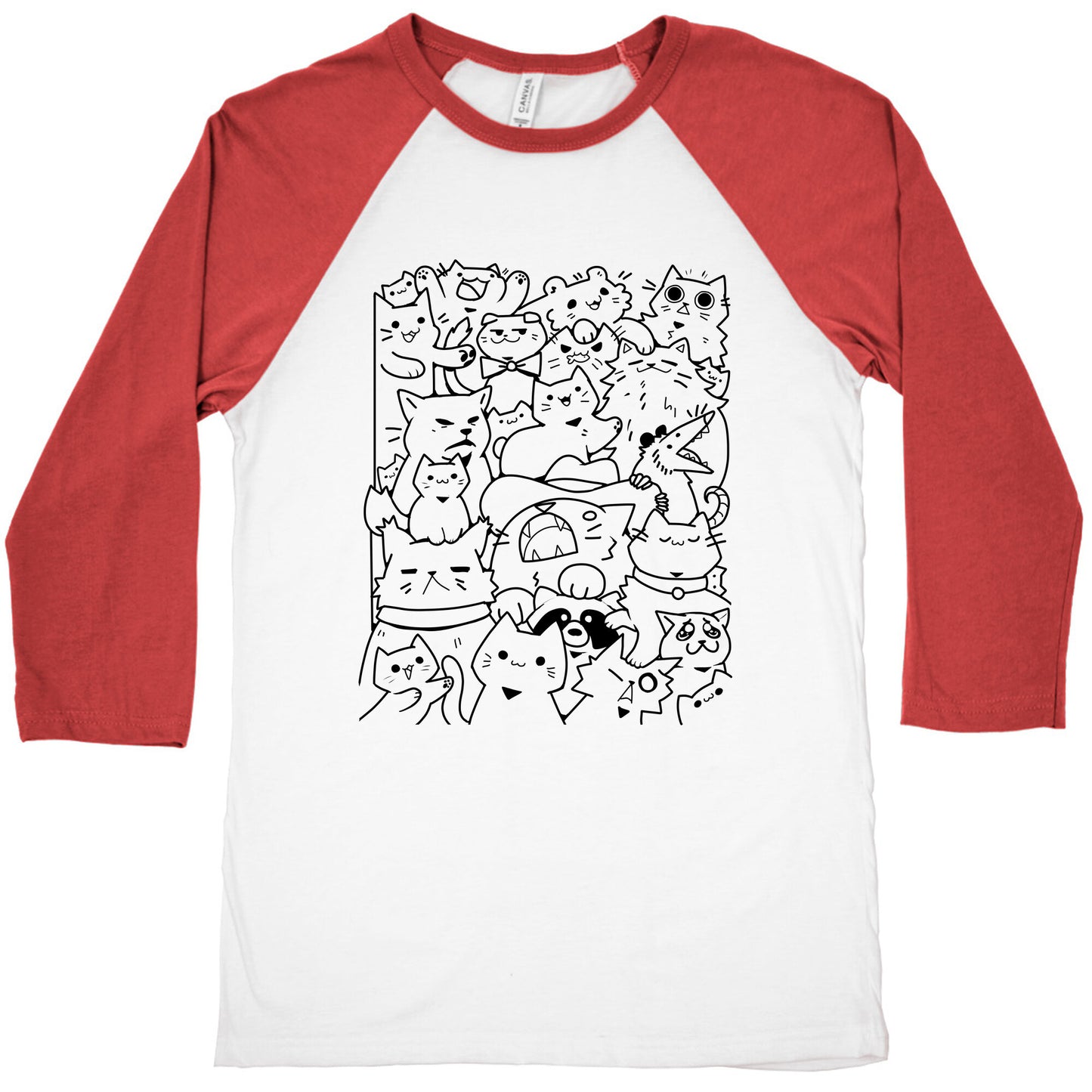 CATS CATS CATS! Baseball Tee