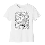 CATS CATS CATS! Women's Cotton Tee