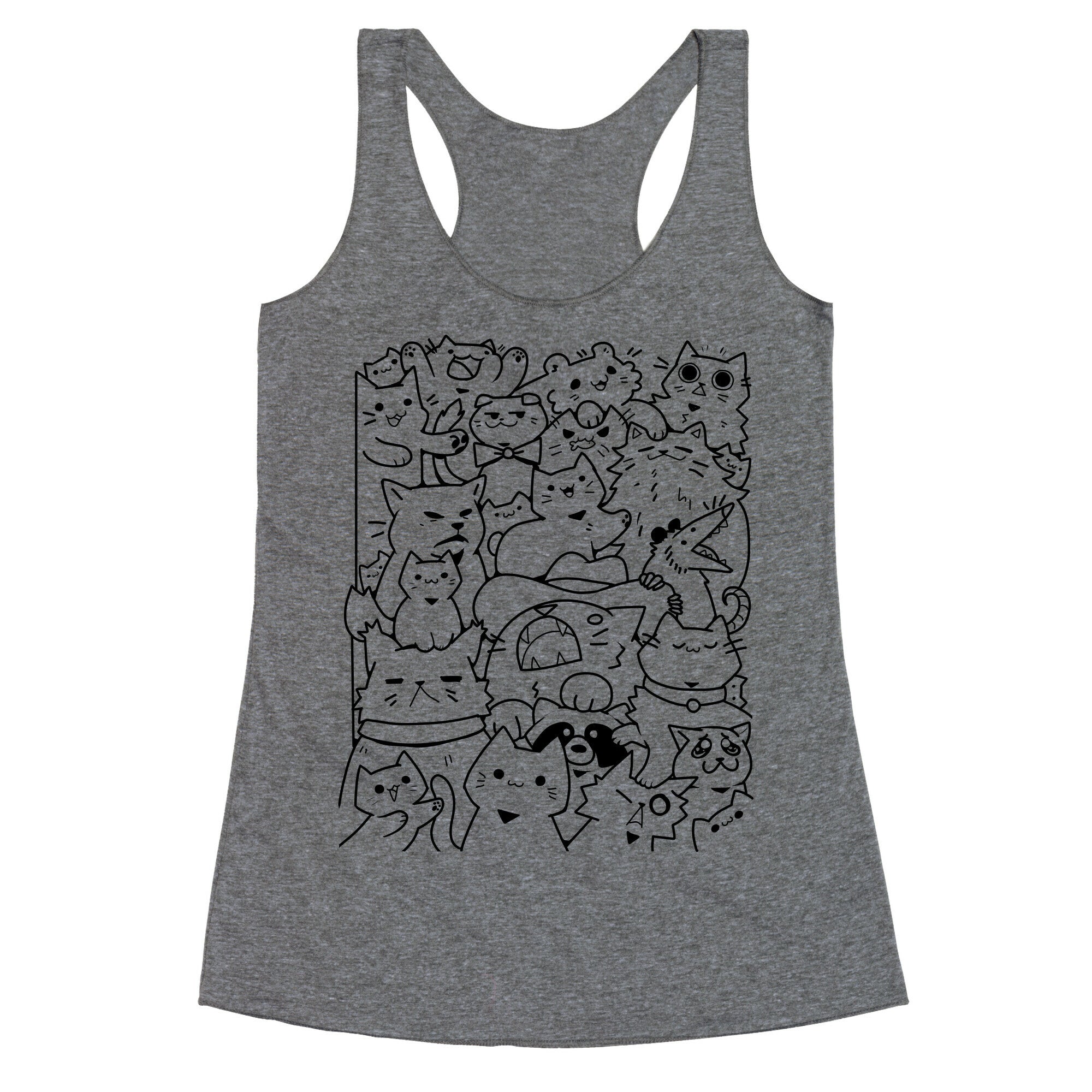CATS CATS CATS! Racerback Tank