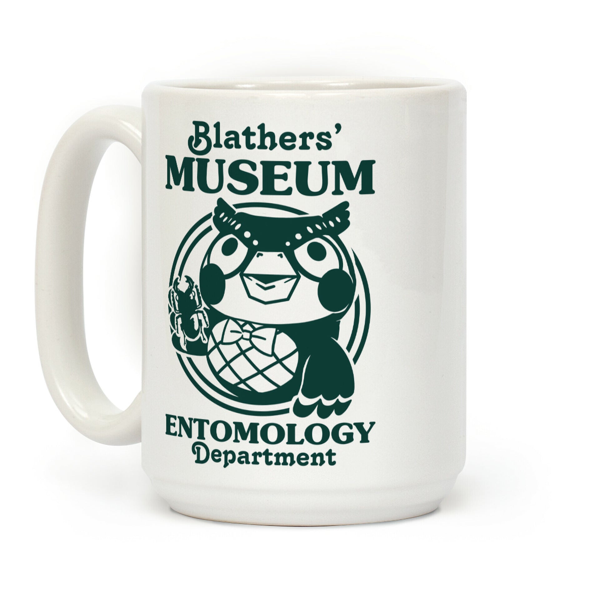Blathers' Museum Entomology Department Coffee Mug
