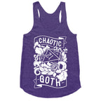 Chaotic Goth Racerback Tank