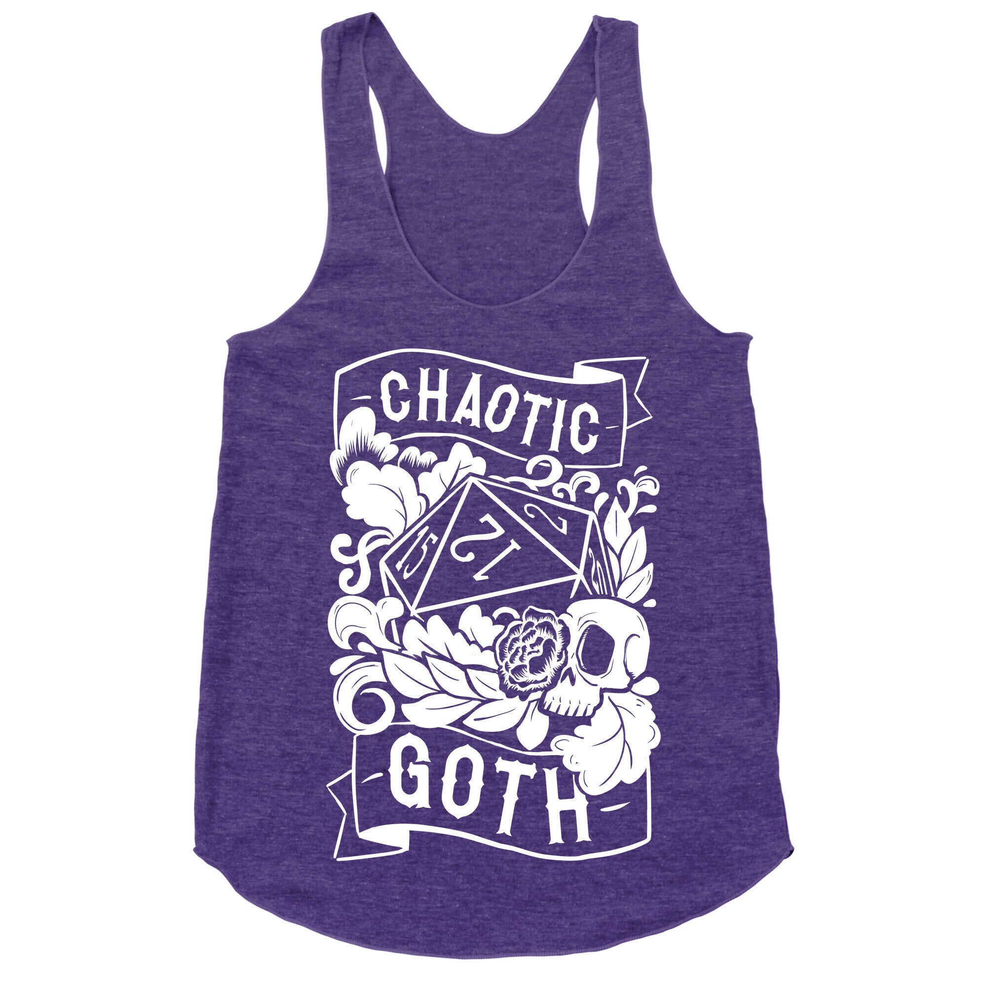 Chaotic Goth Racerback Tank